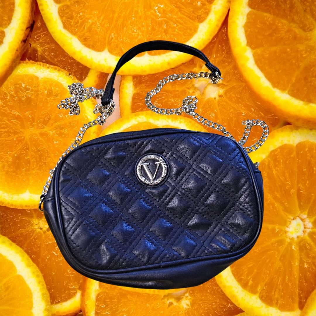 Other Vera New York Black Quilted Shoulder Bag Purse with Chain St Size ONE SIZE - 1 Thumbnail