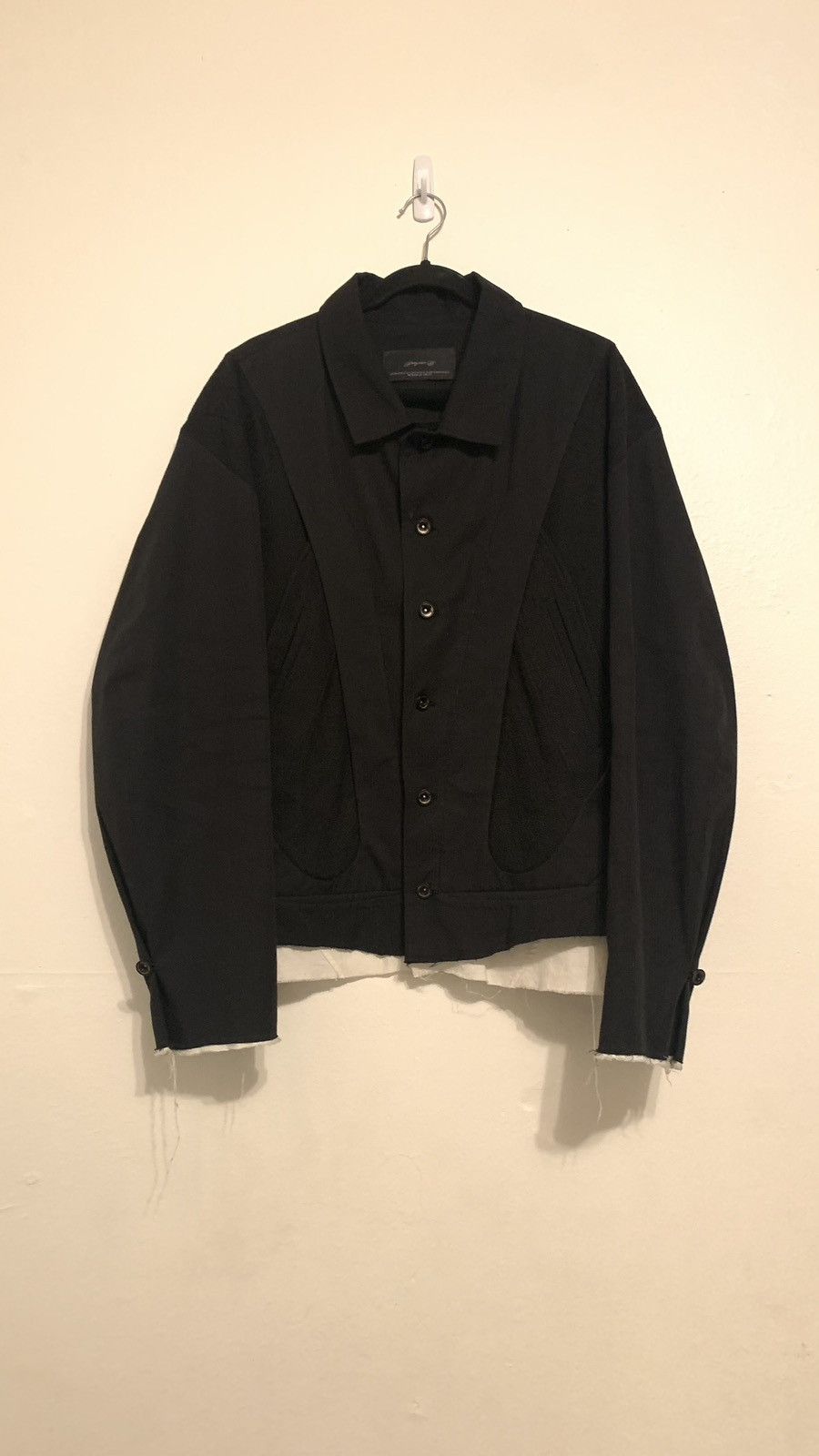 image of Professor E Professor.e Ss23 Clairvoyance Jacket in Black, Men's (Size Large)
