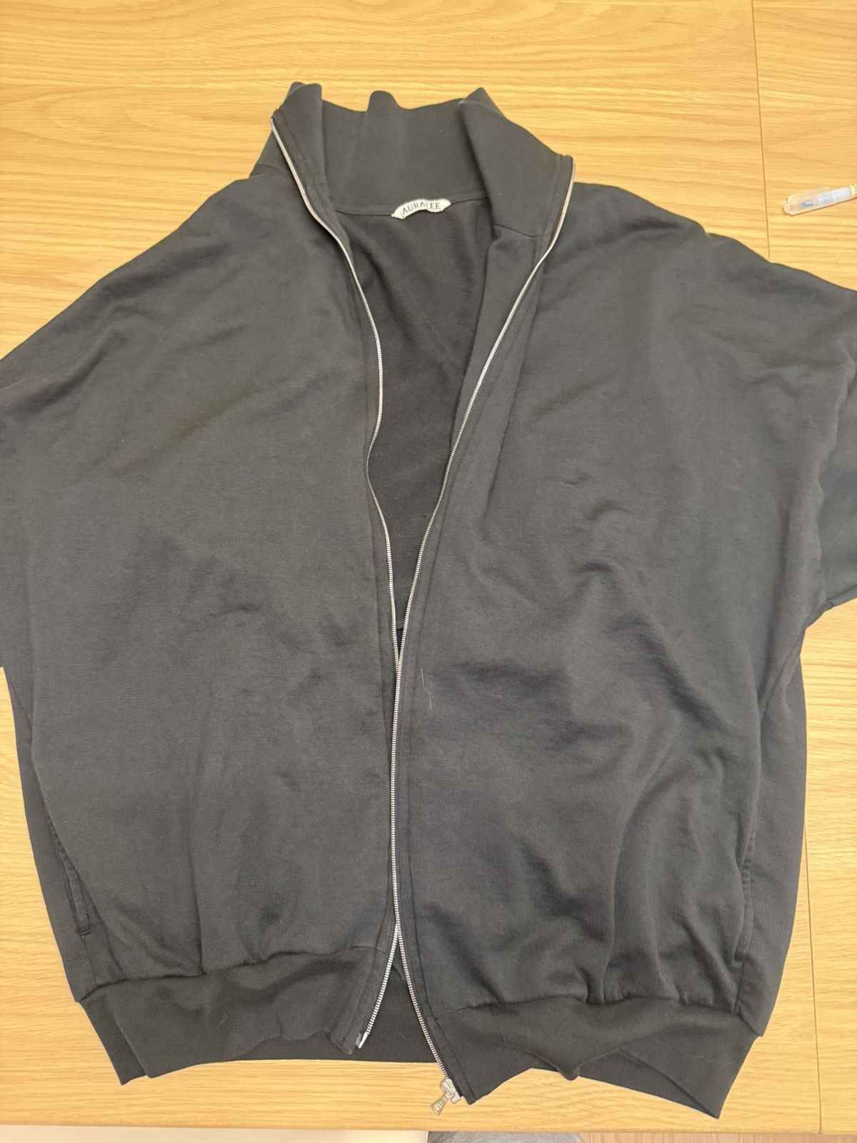 Auralee Auralee High-Jersey Zip SweatshirtTrack Jacket Size US XXL / EU 58 / 5 - 3 Thumbnail