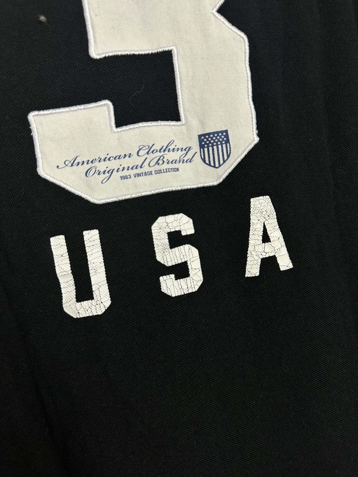 Vintage Chief Keef Style Polo USA #3 Big Logo American Flag tee Size US XL / EU 56 / 4 - 7 Thumbnail