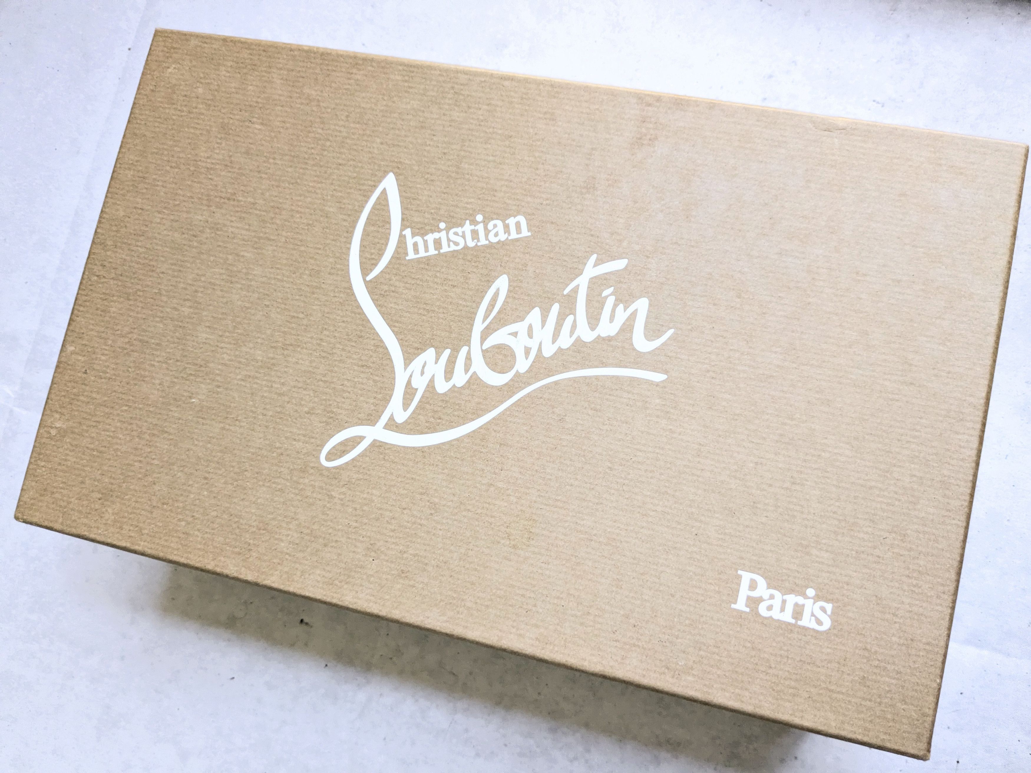 Christian Louboutin Christian Louboutin Spike Loafers Black Gray 13 46 Wool Size US 13 / EU 46 - 17 Thumbnail