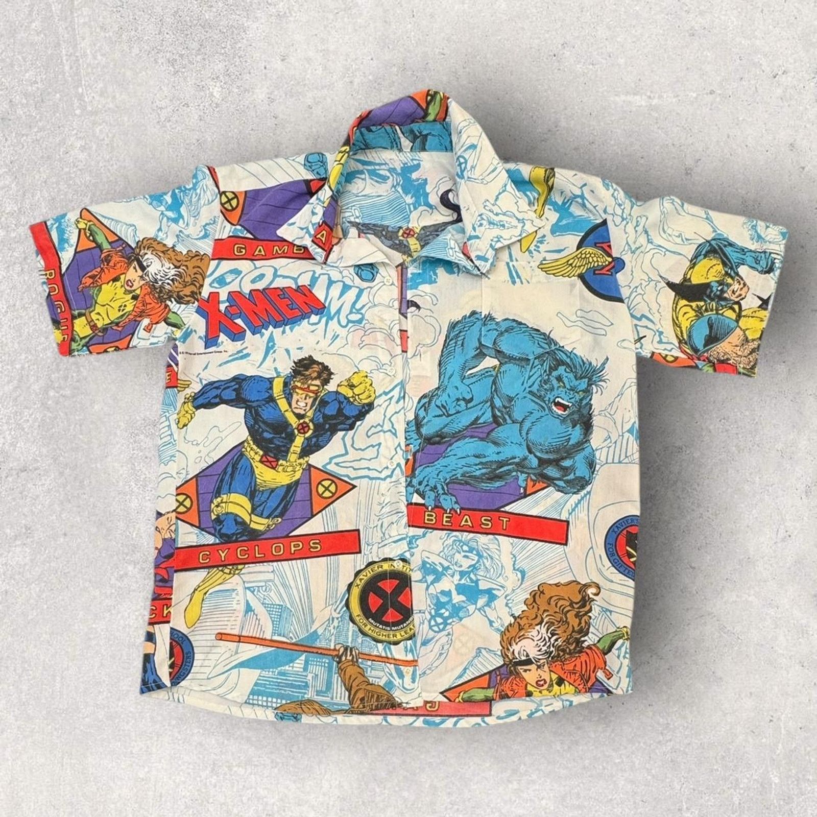 Vintage 1990s marvel x men button