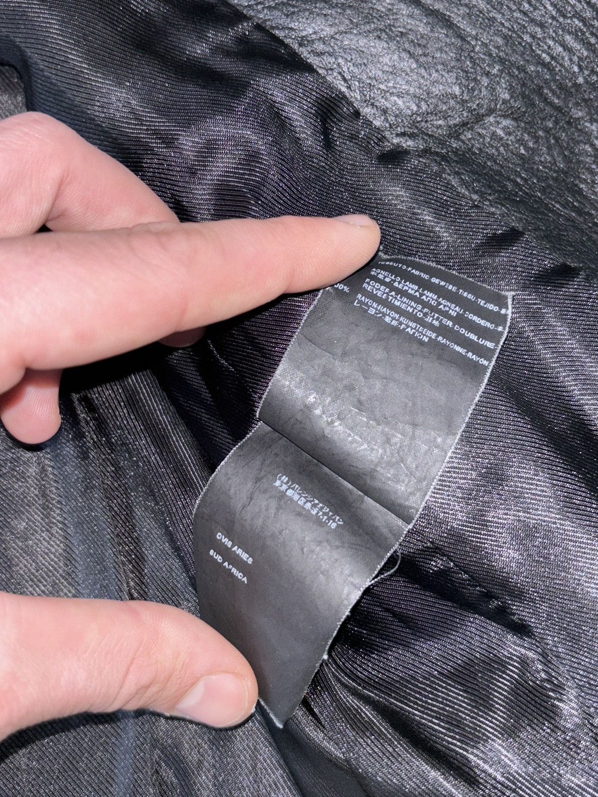 Balenciaga Balenciaga Distressed Leather Biker Jacket Size XS / US 0-2 / IT 36-38 - 10 Thumbnail
