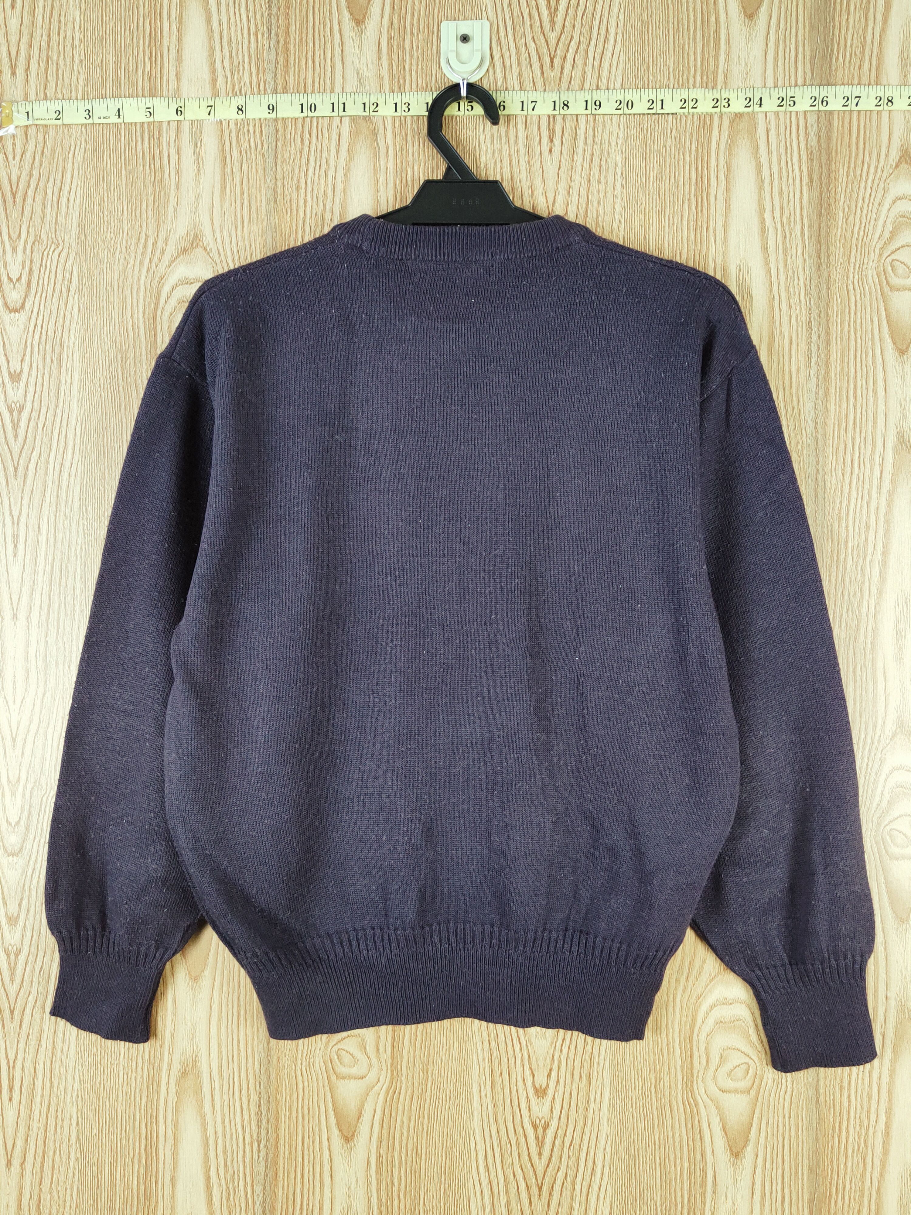 Homespun Knitwear × Japanese Brand × Vintage Vintage 💥 Homme Libre Dark Purple Knitwear Sweatshirts Size US M / EU 48-50 / 2 - 7 Thumbnail