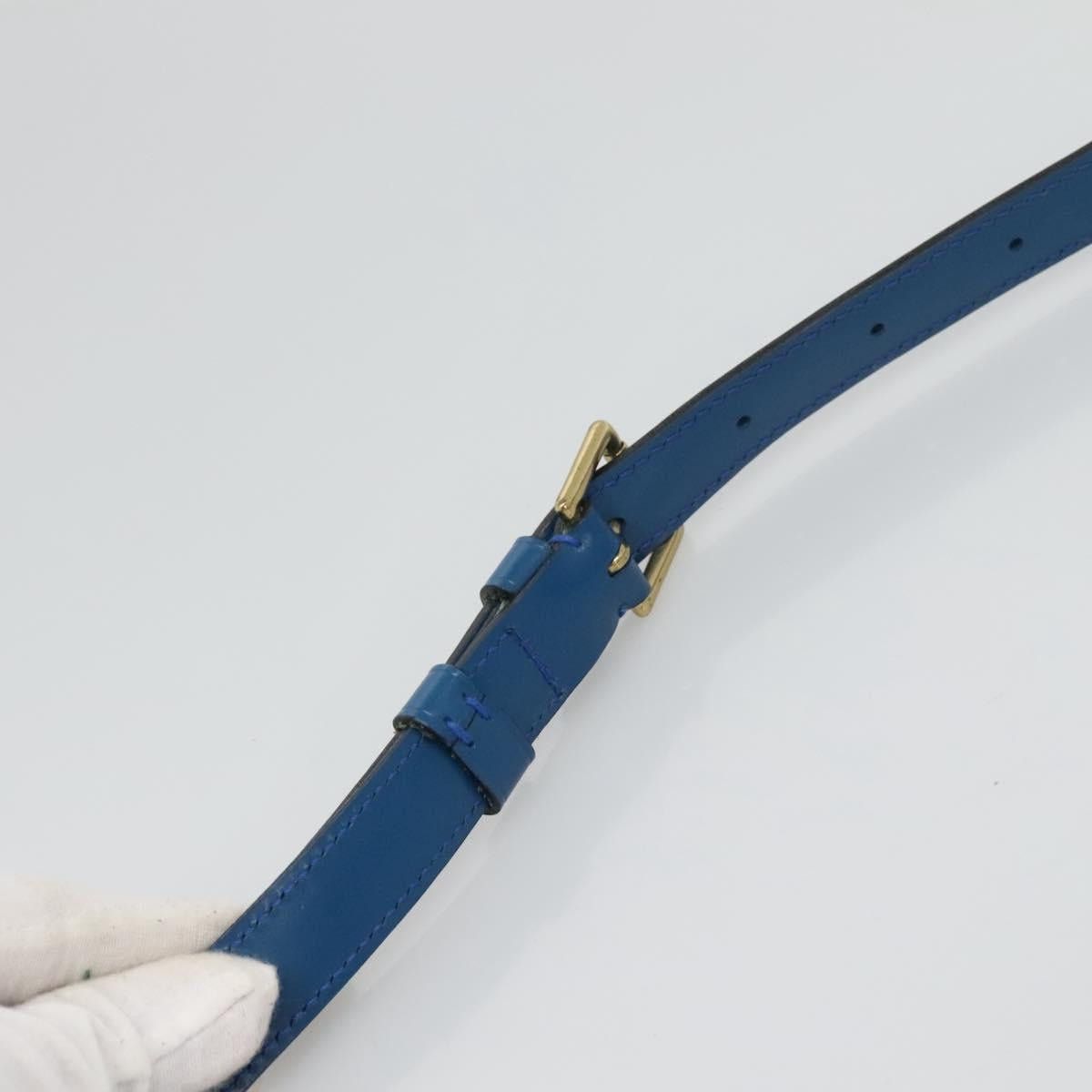 Louis Vuitton LOUIS VUITTON Epi Saint Cloud GM Shoulder Bag Toledo Blue Size ONE SIZE - 8 Thumbnail