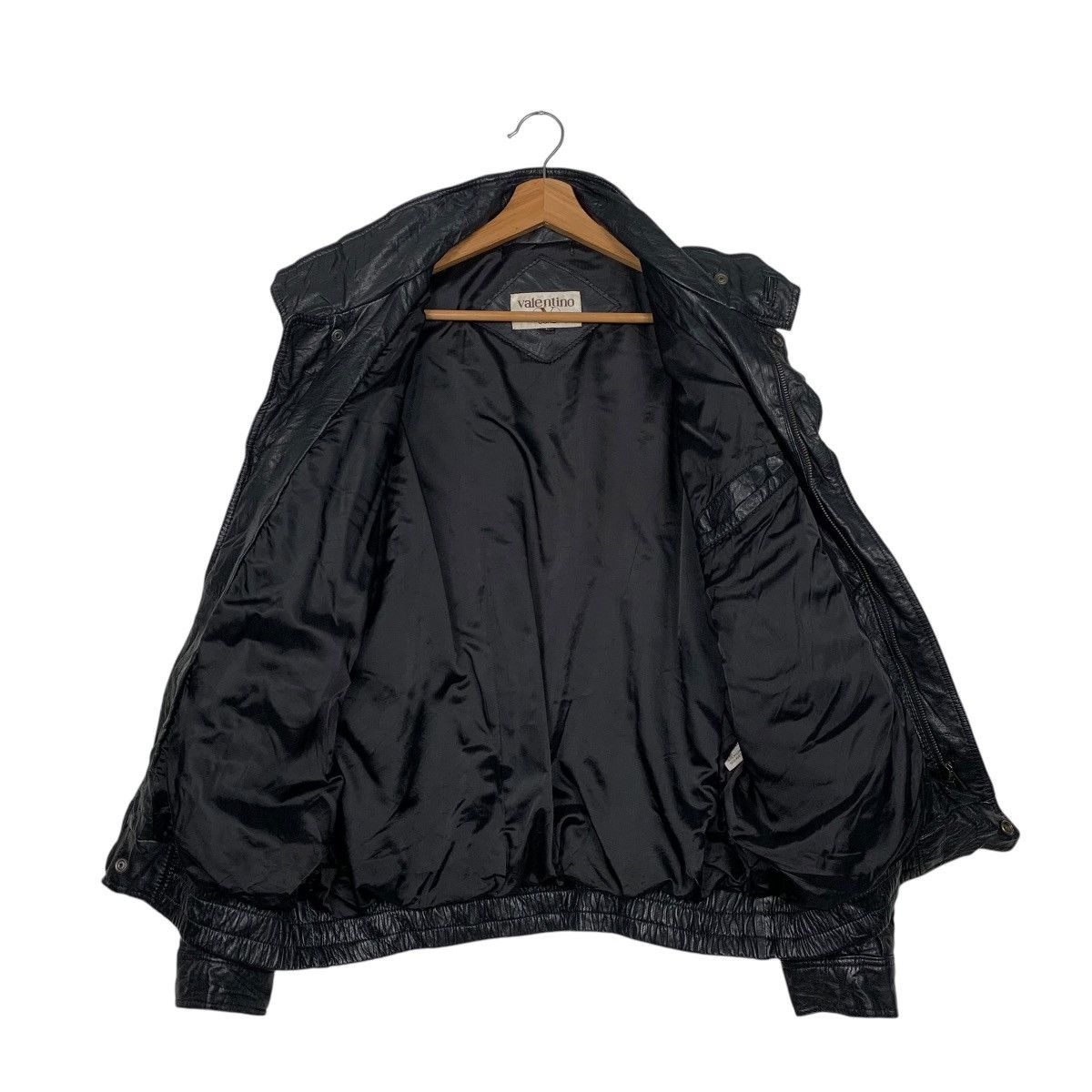 Japanese Brand Valentino Uomo Leather Jacket Size US L / EU 52-54 / 3 - 11 Thumbnail