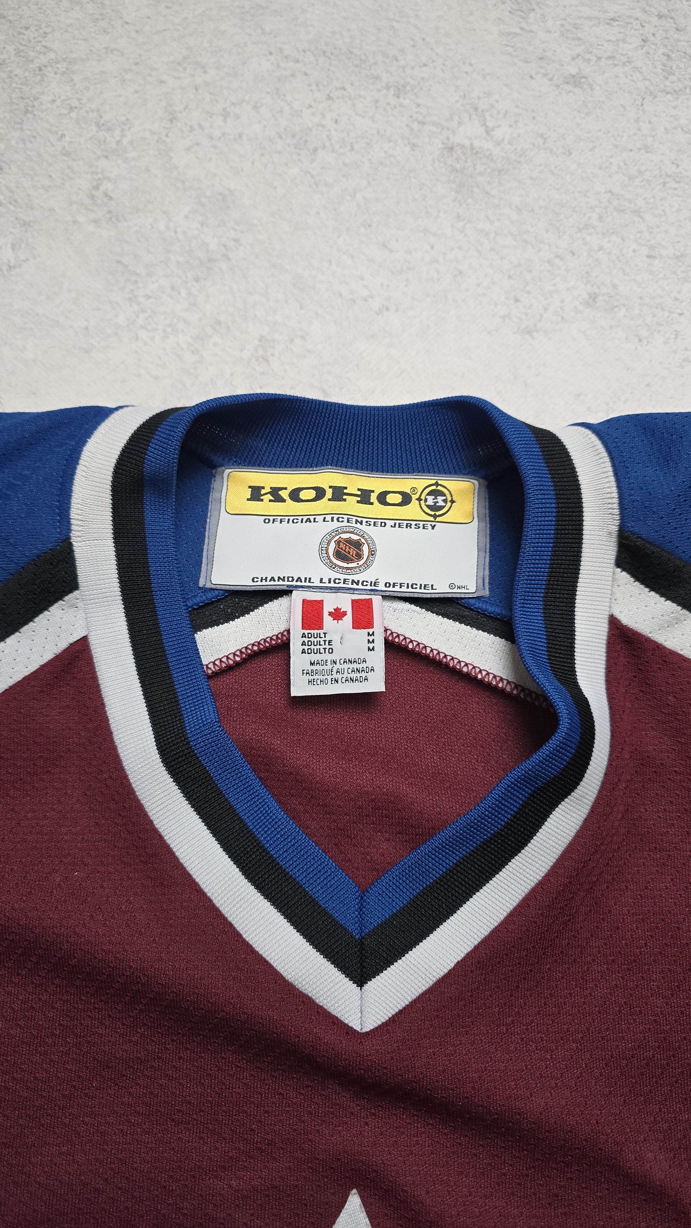 Koho Colorado Avalanche NHL Hockey Jersey Custom Name MAXX #33 Size US M / EU 48-50 / 2 - 21 Thumbnail