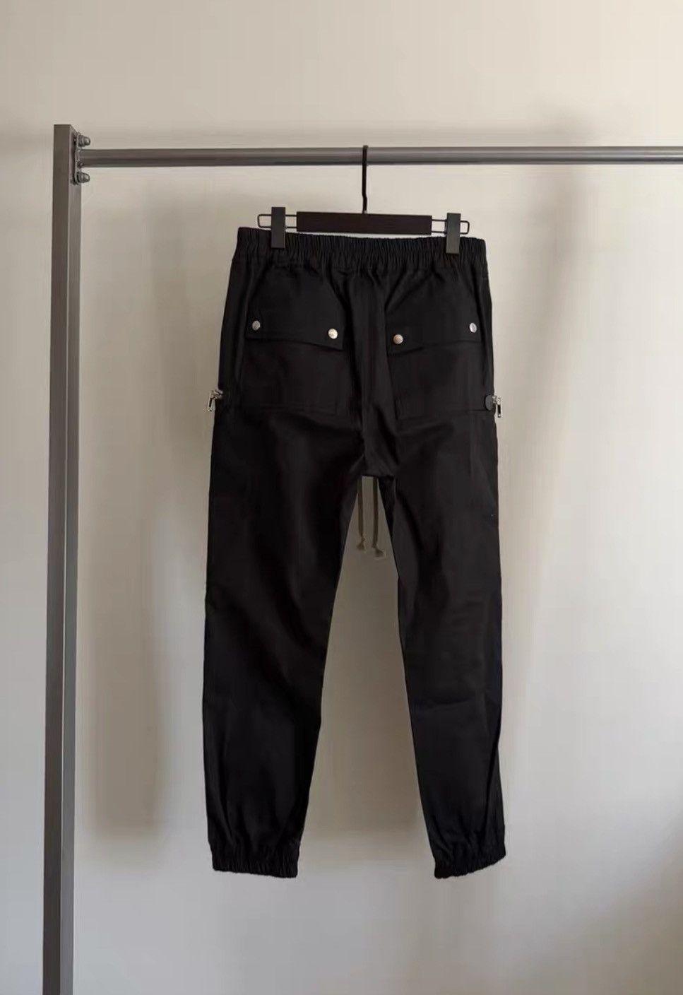 Rick Owens Rick Owens Drawstring Long Loose Fit Work Pants Size US 34 / EU 50 - 2 Thumbnail