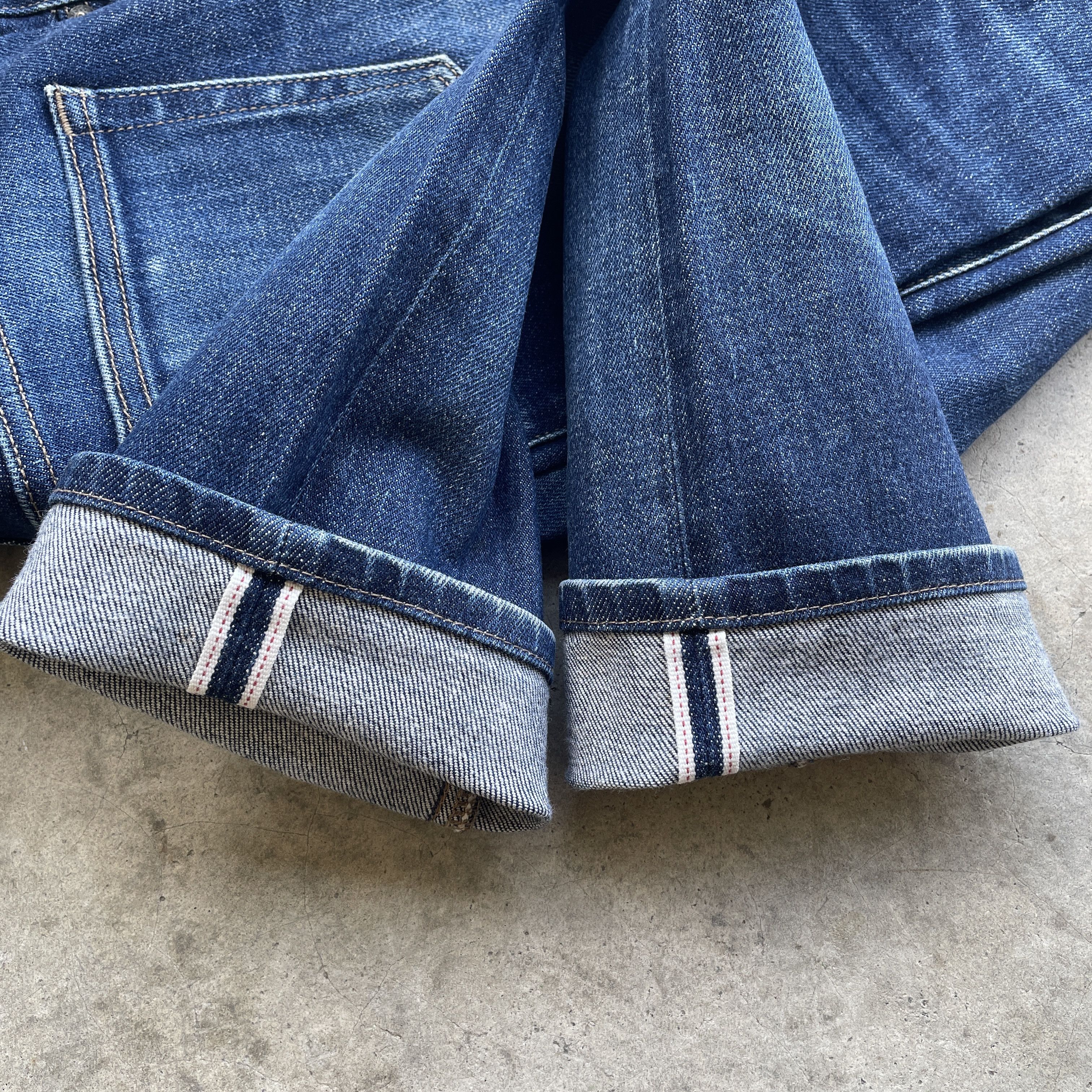 Japanese Brand VINTAGE JAPANESE JEANS FADED SELVEDGE PANTS DENIM W30 Size US 30 / EU 46 - 8 Thumbnail