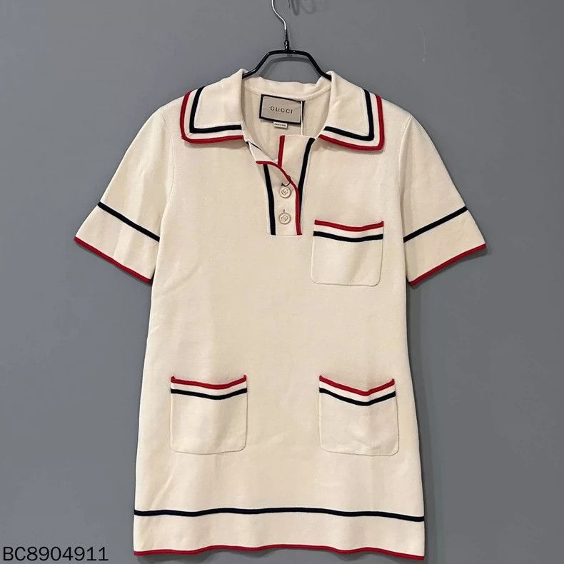 Gucci Gucci Multi-pocket striped dress 2503-Nextarrow Size S / US 4 / IT 40 - 2 Thumbnail