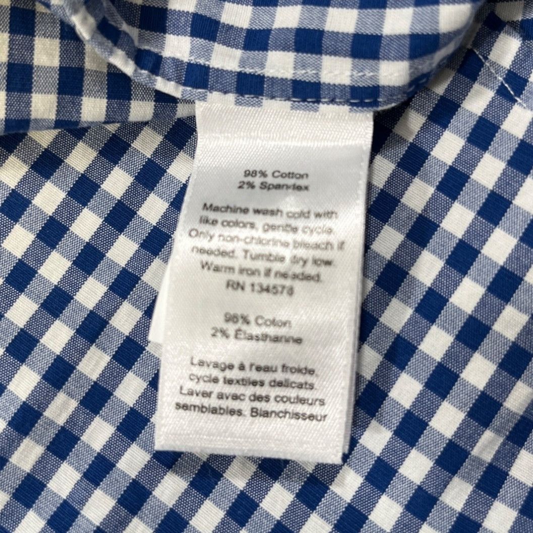 Vineyard Vines Vineyard Vines Men's Blue Check Shirt/Button Up SzS SKU 4067 Size US S / EU 44-46 / 1 - 5 Thumbnail