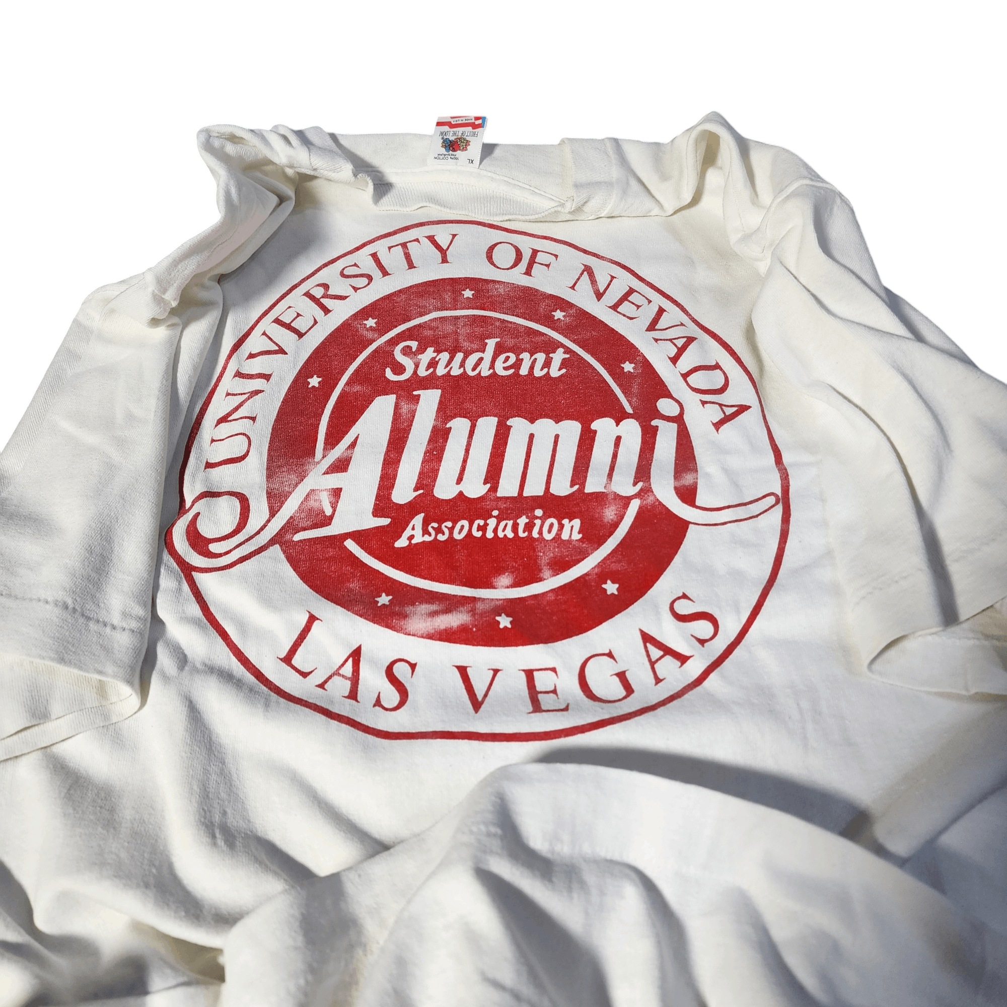 Fruit Of The Loom × Vintage Rare University Nevada Las Vegas UNLV shirt 90s Alumni tees Size US XL / EU 56 / 4 - 1 Thumbnail