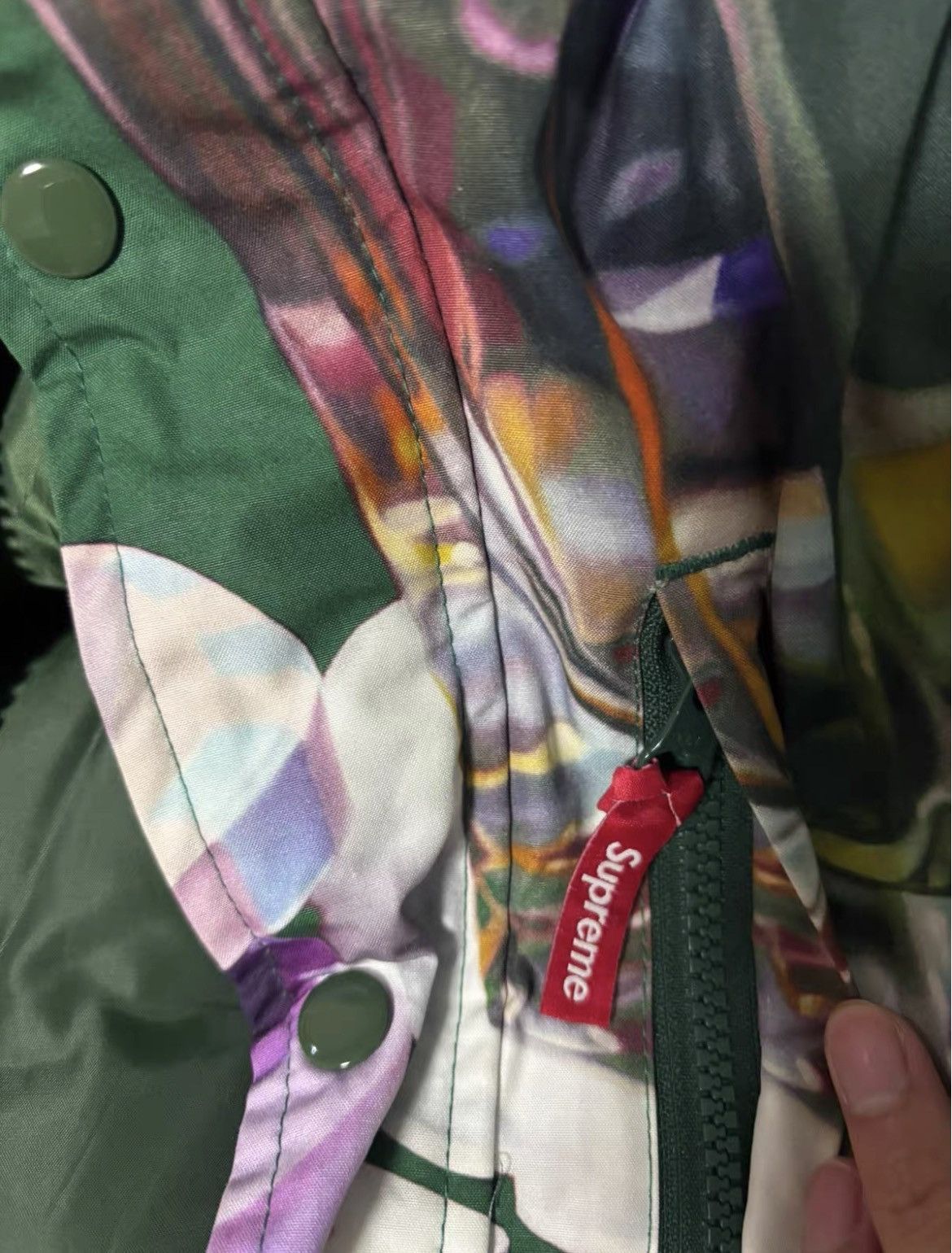 Supreme Supreme Casino down jacket Green Size US M / EU 48-50 / 2 - 3 Thumbnail