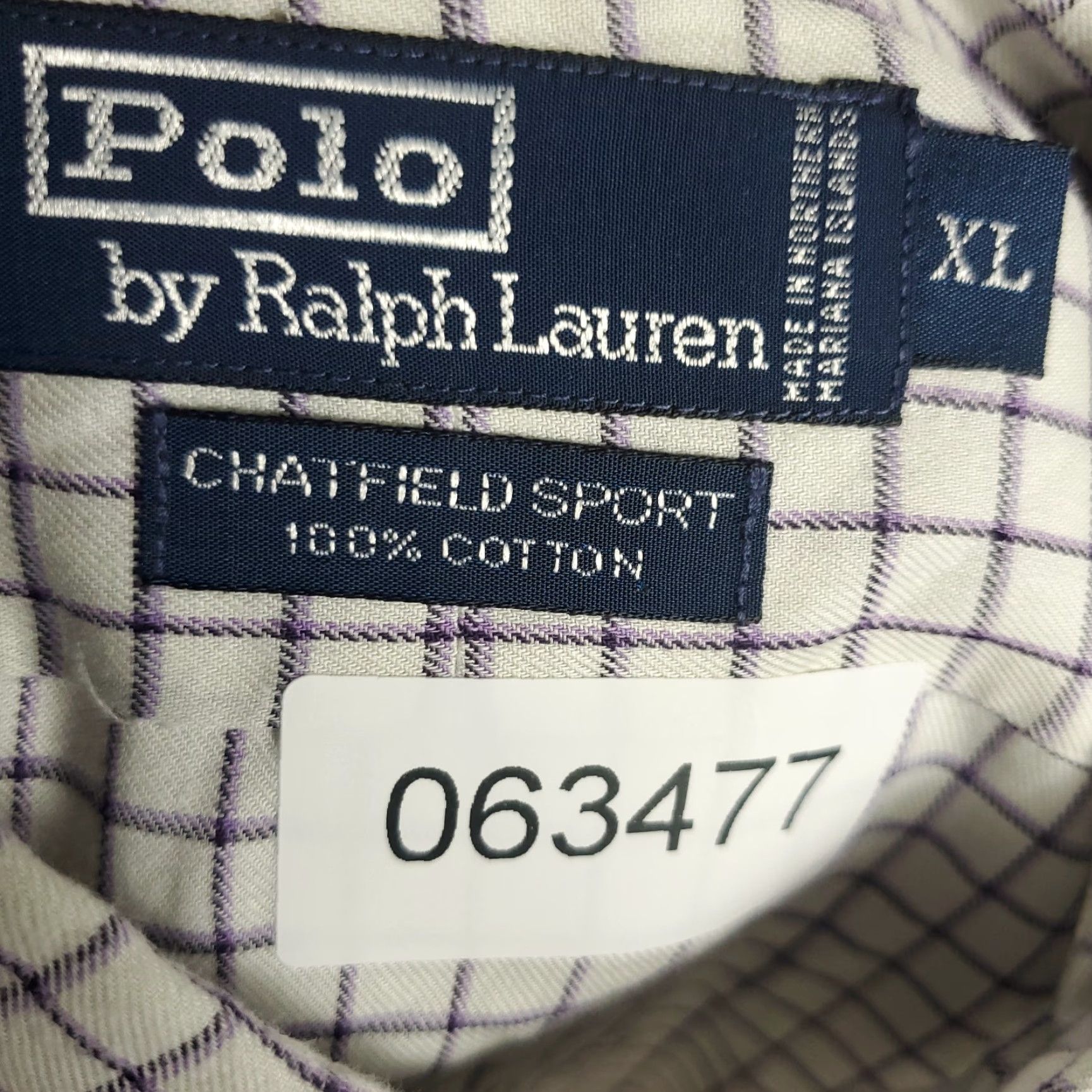 Ralph Lauren Ralph Lauren Check Shirt Mens XL Purple Long Sleeve Casual Button-Up Size US XL / EU 56 / 4 - 7 Thumbnail
