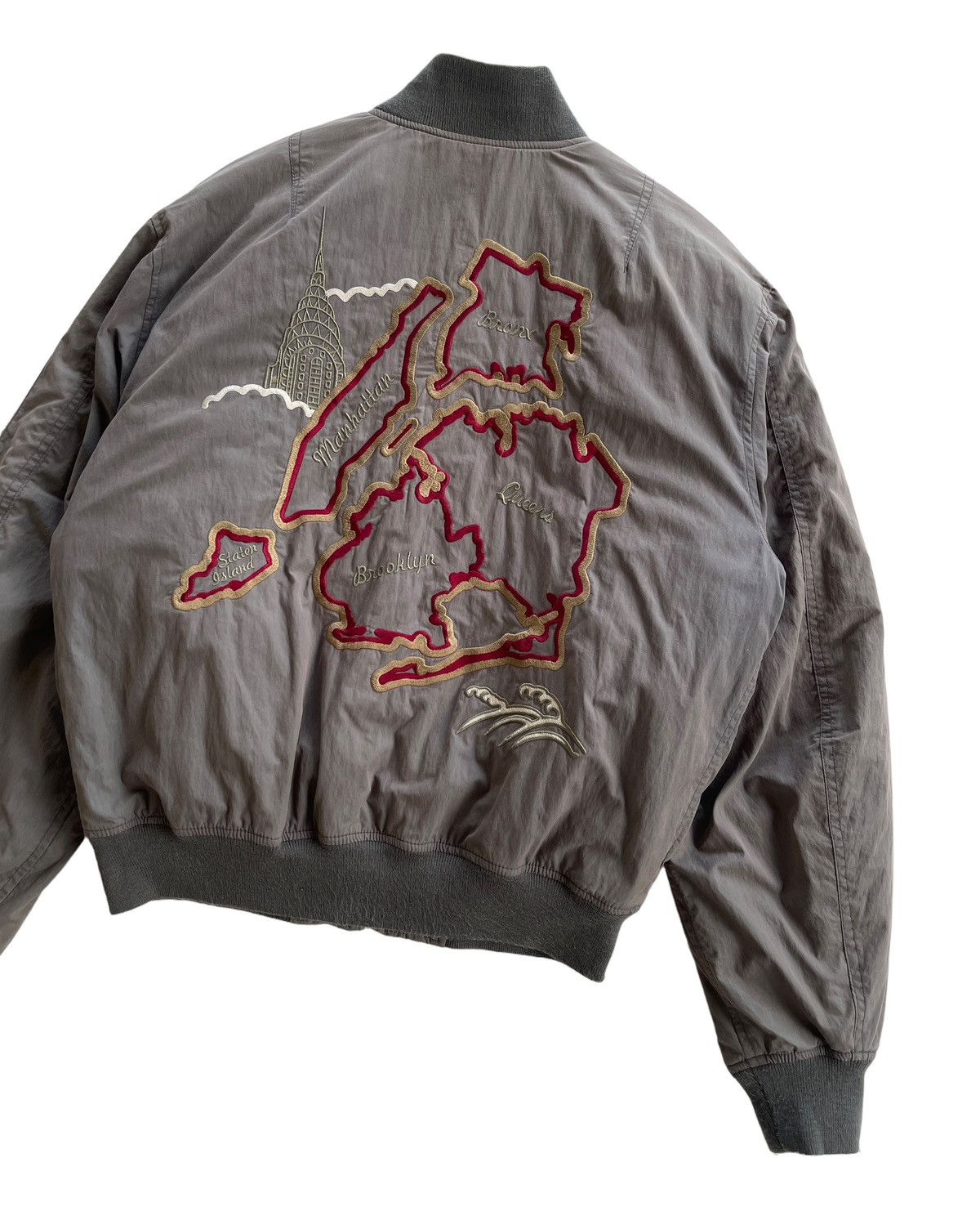 I. Spiewak And Sons Spiewak & Son Reversible Sukajan Bomber Jacket Size US M / EU 48-50 / 2 - 12 Thumbnail