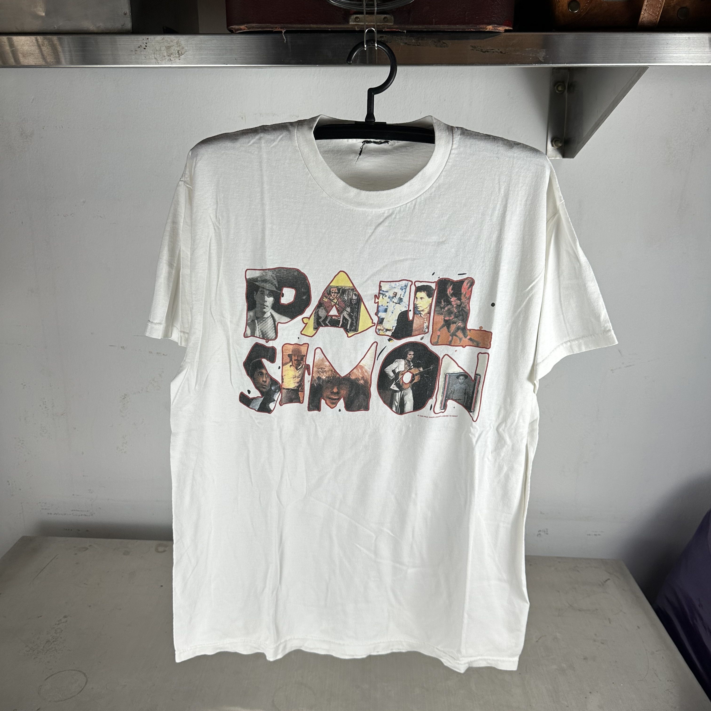 Vintage Vintage 1999 Paul Simon Tour Concert Promo T-shirt Size US L / EU 52-54 / 3 - 1 Thumbnail