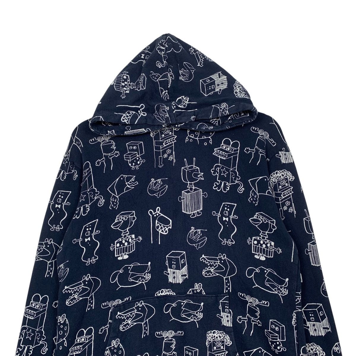 Japanese Brand Japanese Brand Graniph Fullprint Pullover Hoodie Size US M / EU 48-50 / 2 - 2 Thumbnail