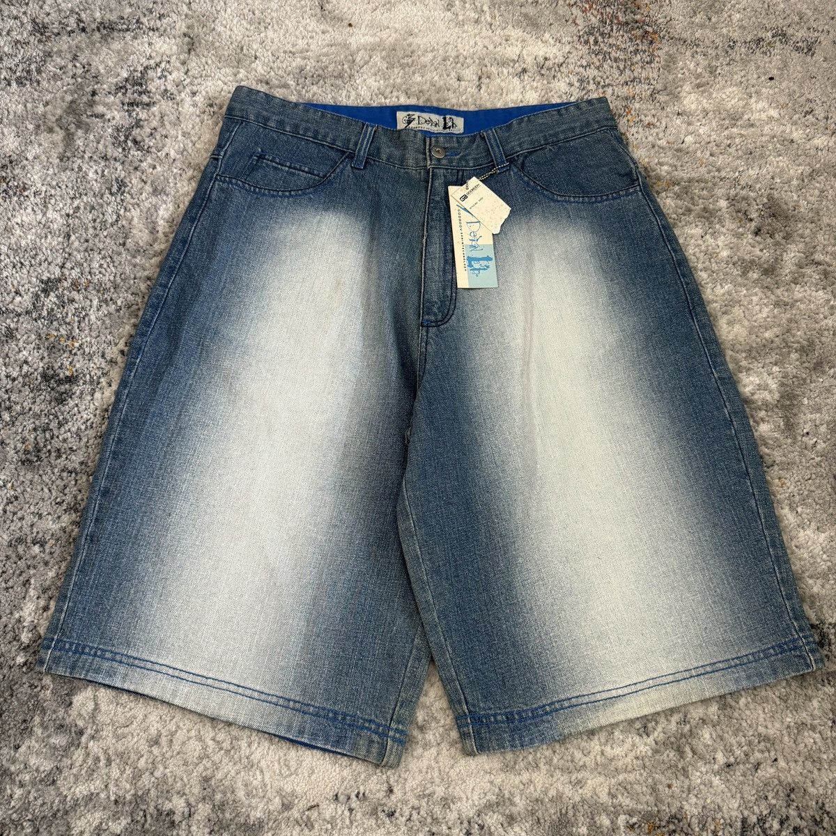JNCO × Southpole × Vintage Vintage y2k Delf South Pole STYLE baggy wide leg shorts Size US 34 / EU 50 - 1 Thumbnail