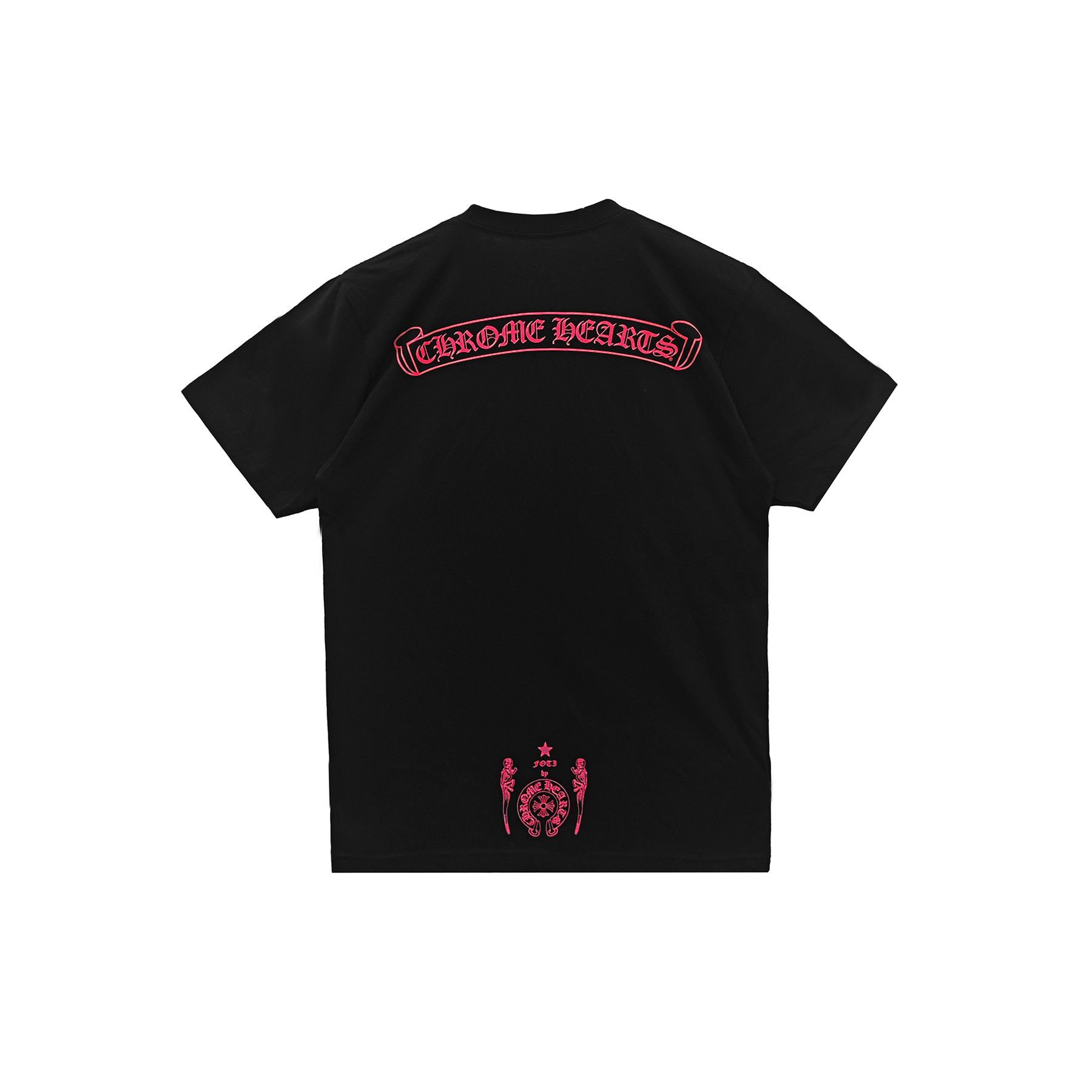 Chrome Hearts Chrome Hearts Pink Foti Harris Short Sleeve Tee Size US M / EU 48-50 / 2 - 2 Thumbnail