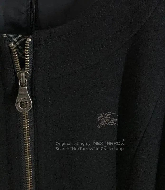 Burberry Burberry Black Wool Blend Pleated Dress. Size M / US 6-8 / IT 42-44 - 4 Thumbnail