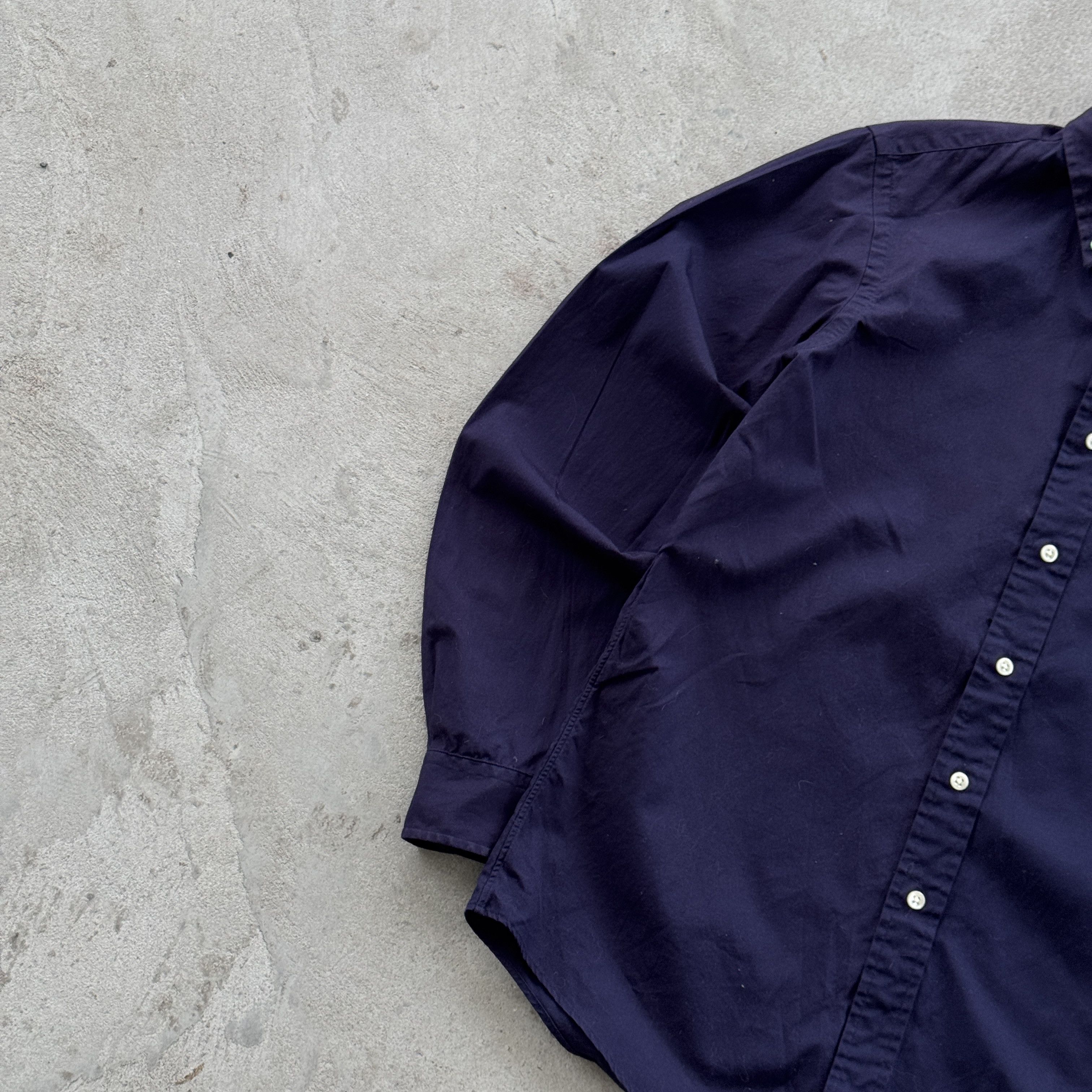 Polo Ralph Lauren Ralph Lauren Navy Button Down Shirt Classic Fit Small Size US S / EU 44-46 / 1 - 3 Thumbnail