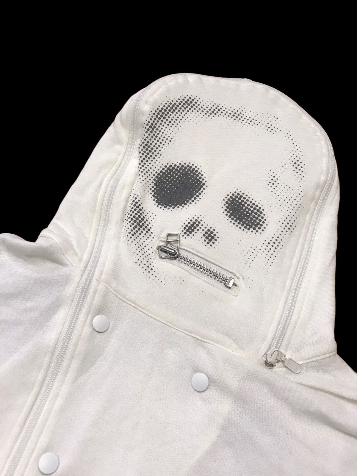 Final Home × Issey Miyake Final Home Skull Hoodie Full Zip Jacket Size US M / EU 48-50 / 2 - 6 Thumbnail
