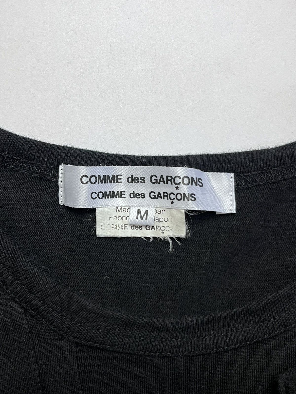 Comme des Garcons CDG FW11 Asymmetrical Rosette Ruffle Long Sleeve Top Size M / US 6-8 / IT 42-44 - 3 Thumbnail
