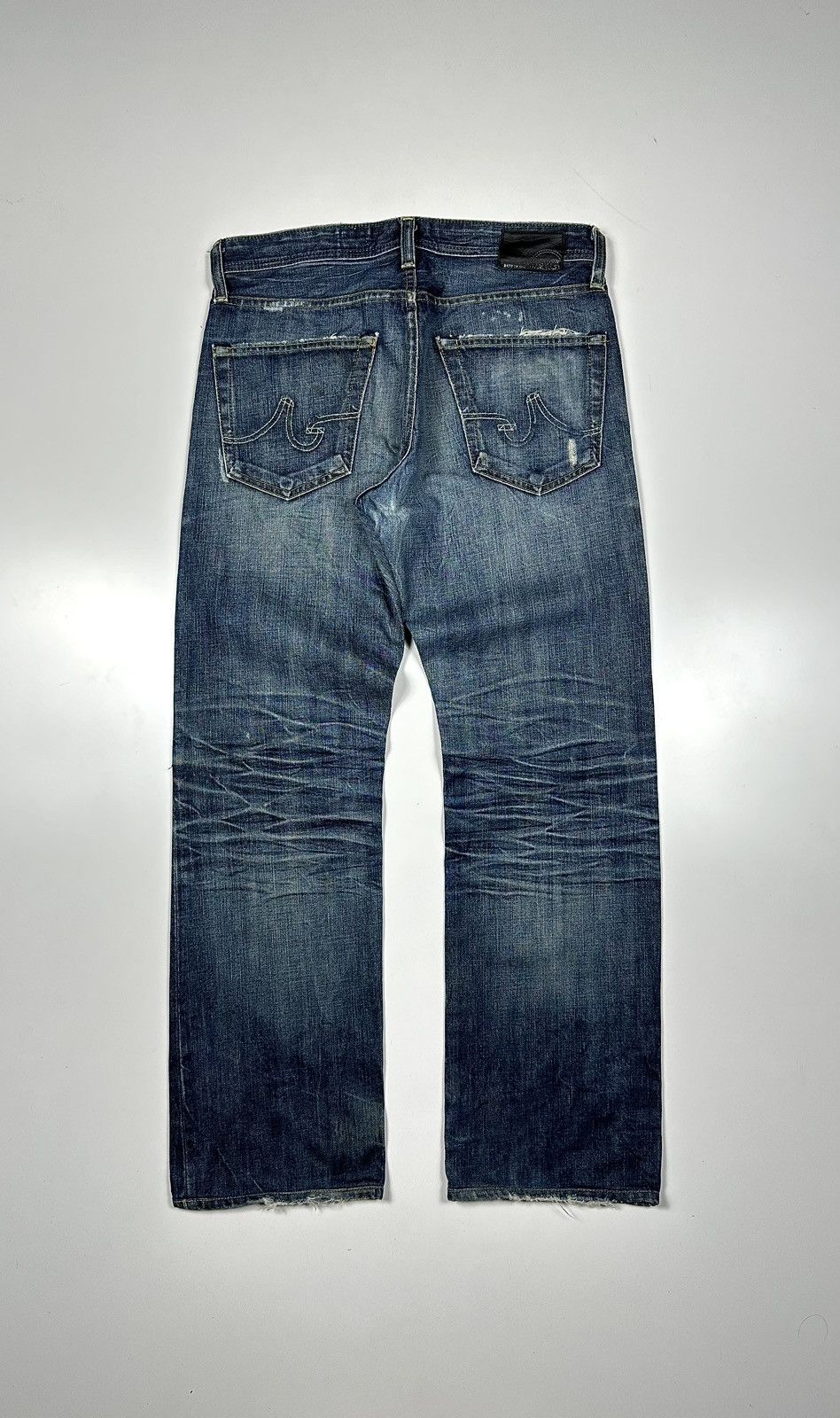 AG Adriano Goldschmied Adriano Goldschmied Safari Limited Tambourined Denim Jeans Size US 30 / EU 46 - 9 Thumbnail