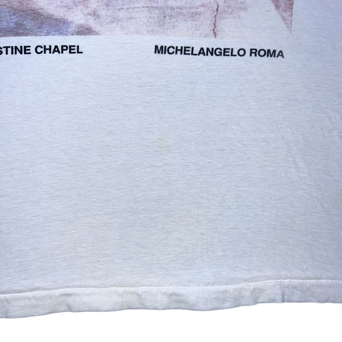 Other 90s Creation Of Adam Michelangelo The Sistine Chapel Art Tee Size US M / EU 48-50 / 2 - 7 Thumbnail