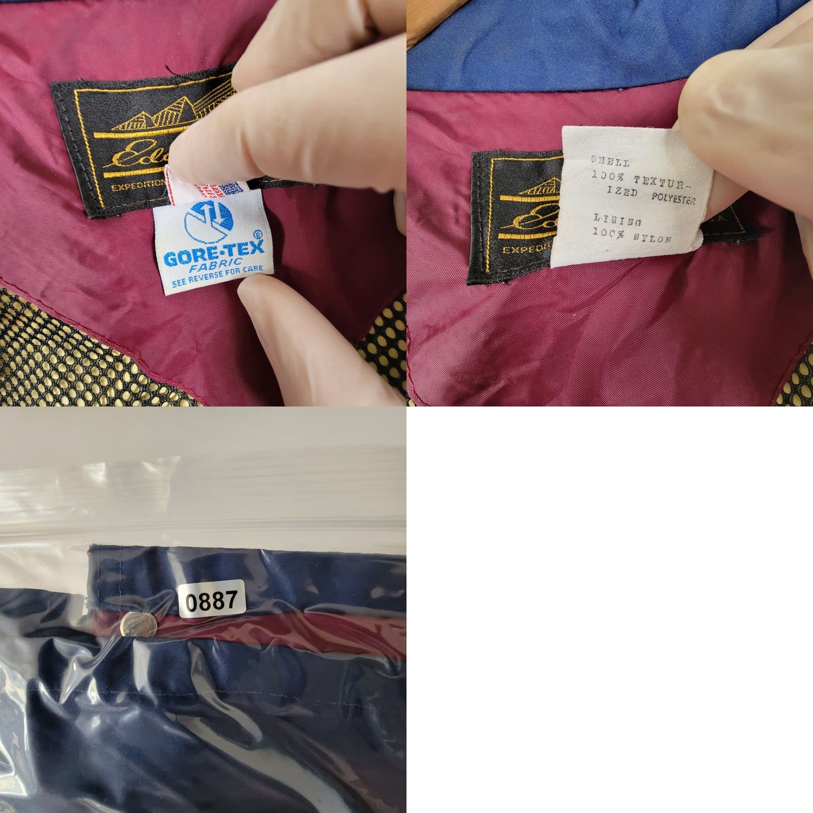 Eddie Bauer VINTAGE Eddie Bauer Jacket Women’s Small Blue Gore-Tex Wind Rain Hooded Polyester 1990s Size S / US 4 / IT 40 - 10 Thumbnail