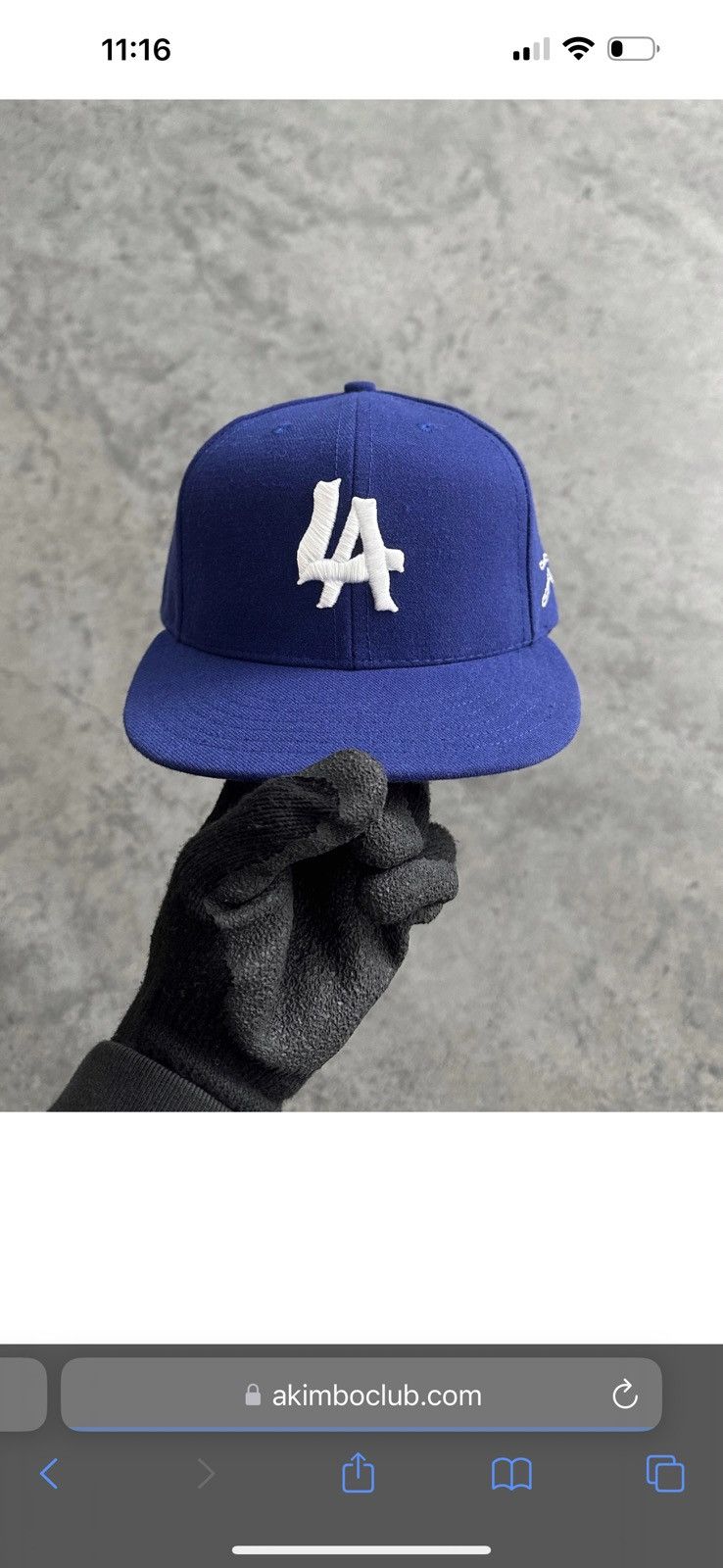 Akimbo Club LA Noodle Snap back Tyyrell Winston Size ONE SIZE - 2 Thumbnail
