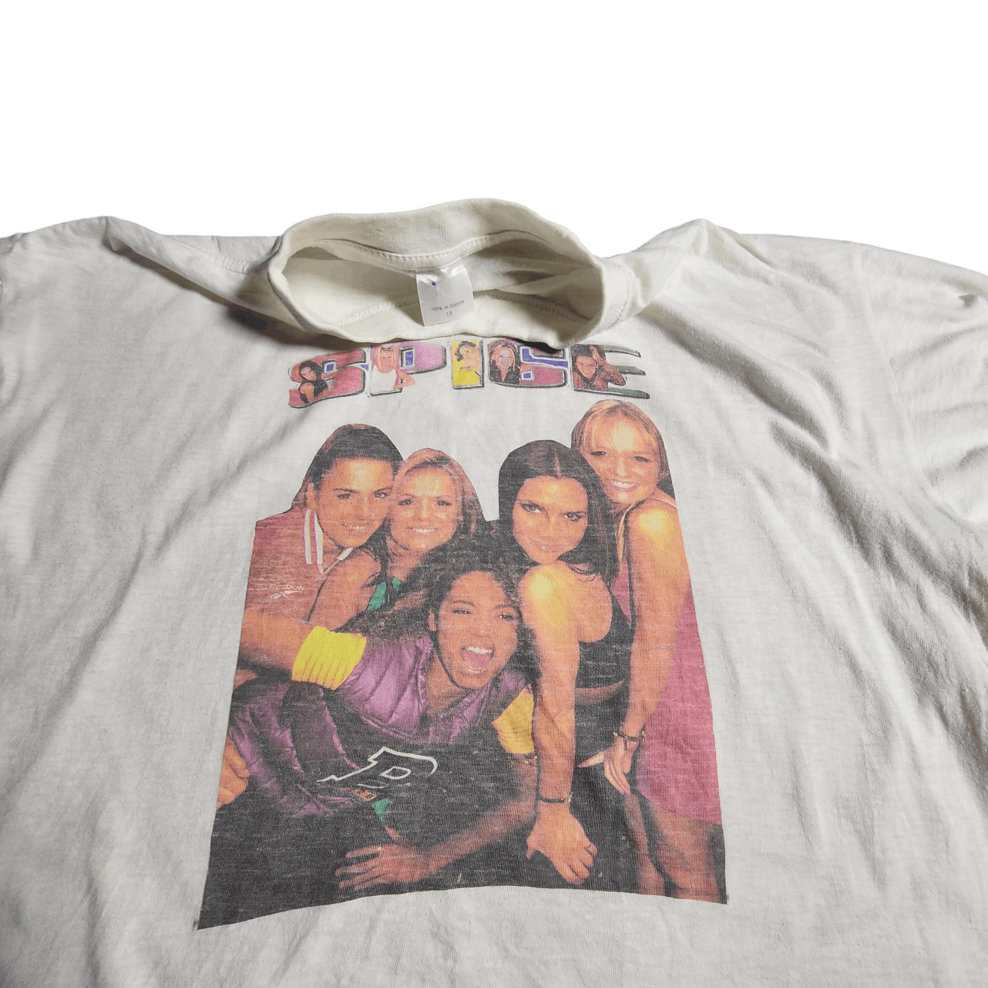 Band Tees × Vintage Vintage 1996 Spice Girls 🇬🇧 shirts 90s Promo tees Size M / US 6-8 / IT 42-44 - 3 Thumbnail