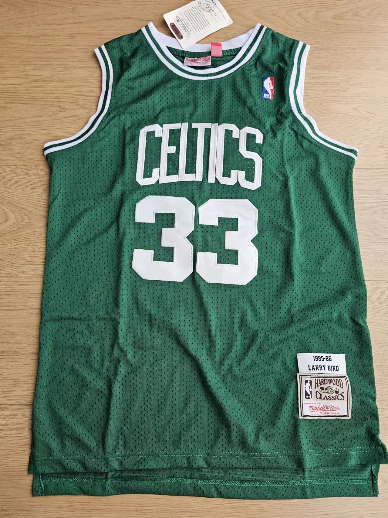 NBA Boston Celtics 33 Larry Bird Jersey Size US M / EU 48-50 / 2 - 2 Thumbnail