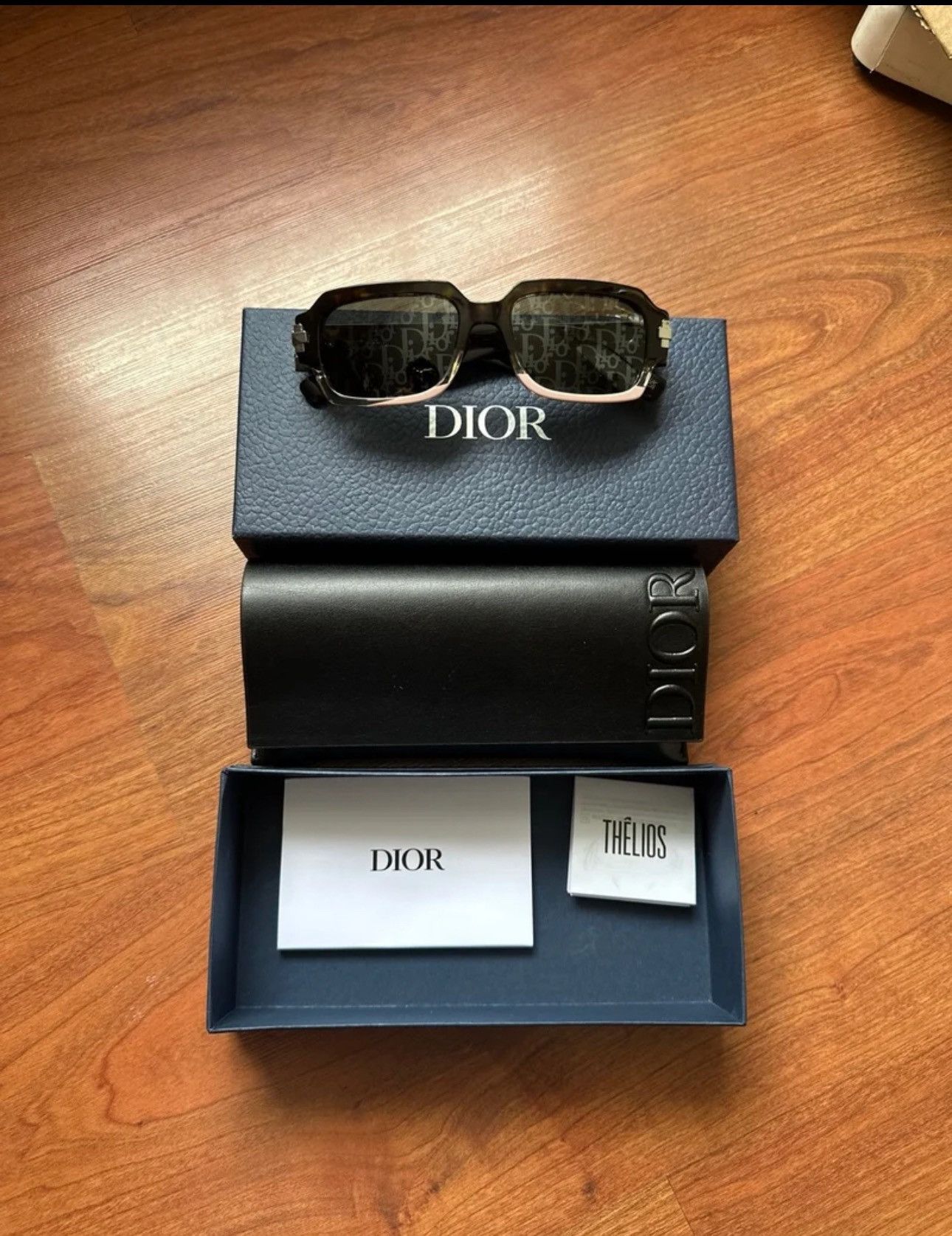 Dior Oblique DiorBlackSuit XL Sunglasses Tortoise Size ONE SIZE - 4 Thumbnail