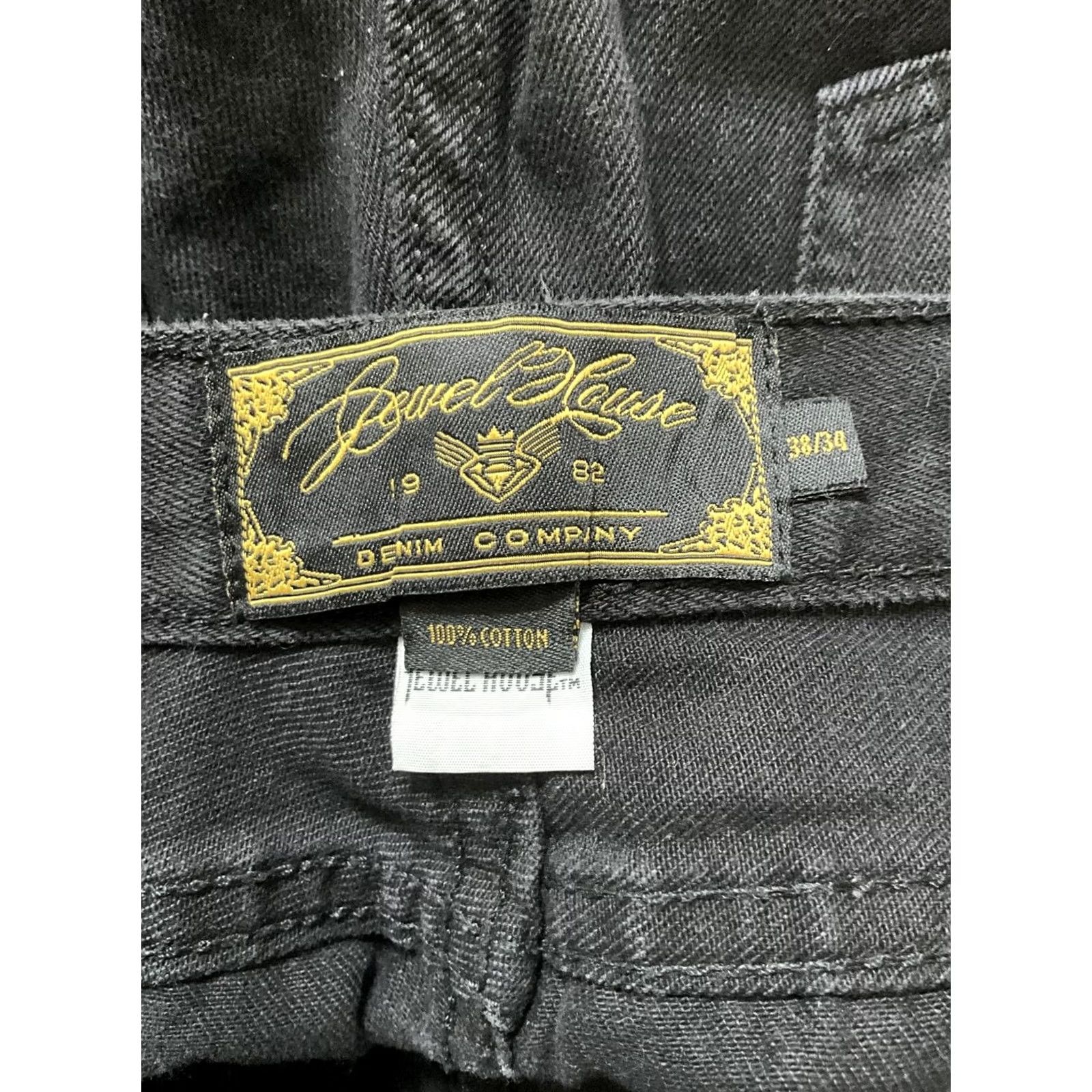 Denime VINTAGE Jewel House Black Denim Jeans 38x34 Men Shirt? Size US 38 / EU 54 - 2 Thumbnail