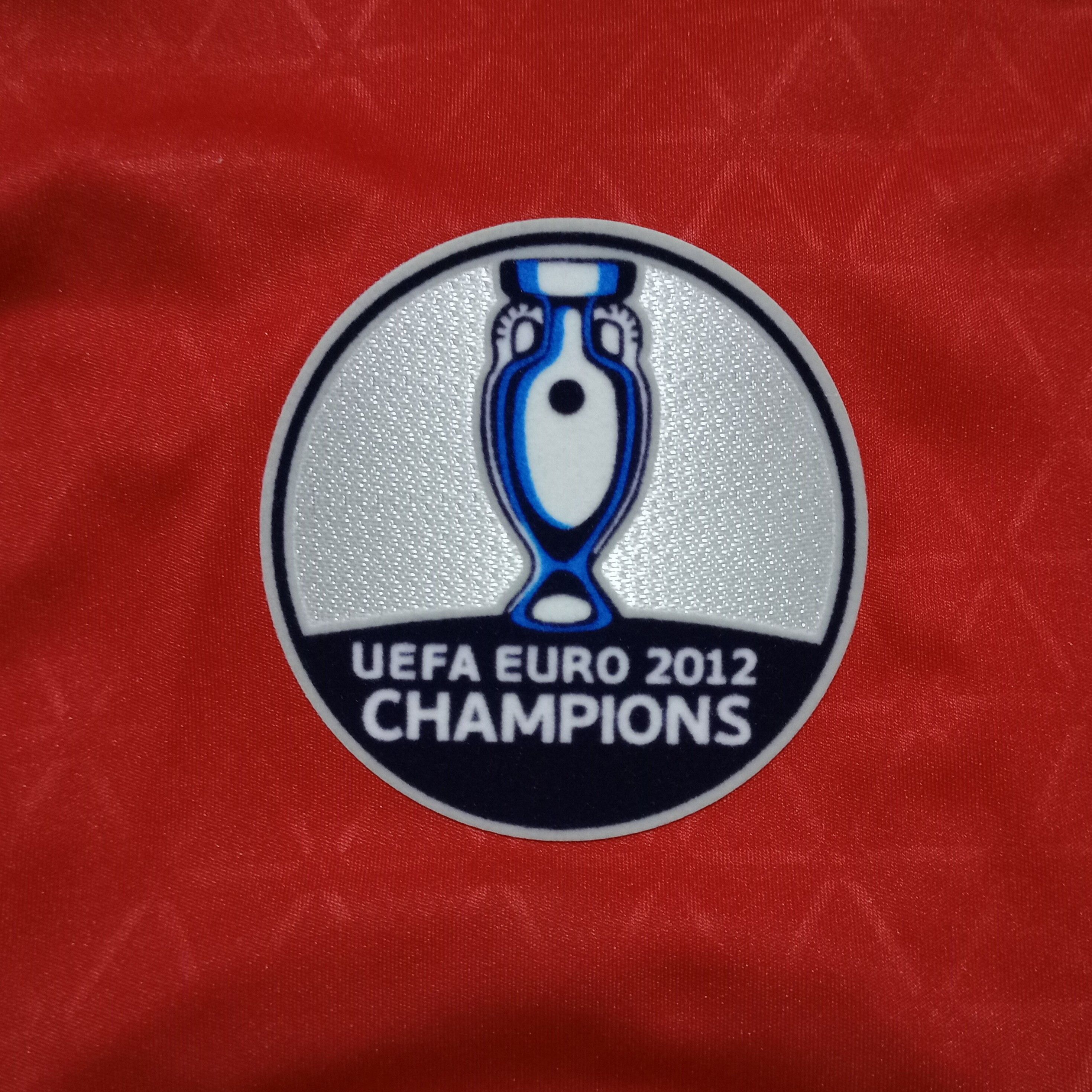 Adidas Spain Euro 2016 Home Jersey Andres Iniesta 6 Size US L / EU 52-54 / 3 - 9 Thumbnail