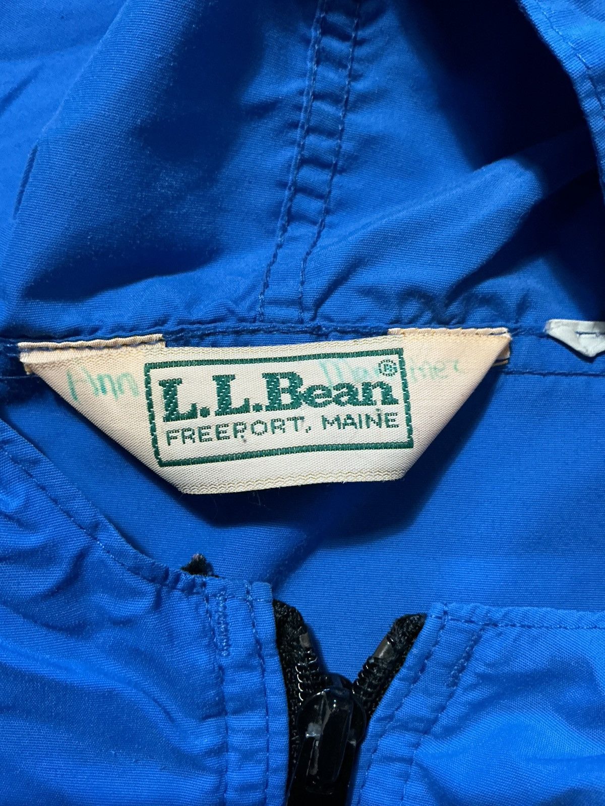 L.L. Bean Vintage L.L. Bean Anorak Windbreaker 1/4 Zip Hooded Jacket Size US L / EU 52-54 / 3 - 5 Thumbnail