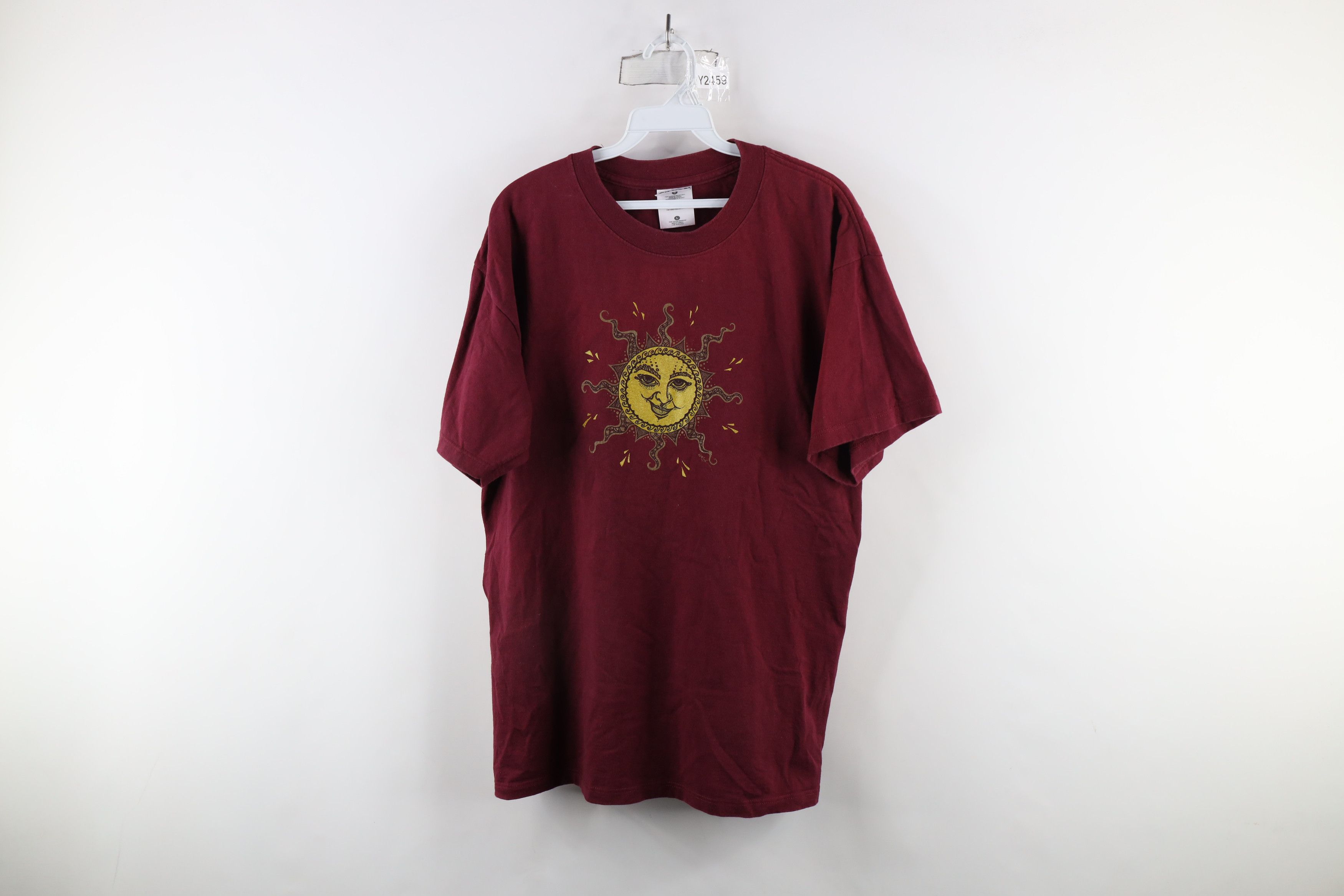 Vintage Vintage 90s Tour Sarah McLachlan Band T-Shirt Red Cotton Size US L / EU 52-54 / 3 - 1 Thumbnail