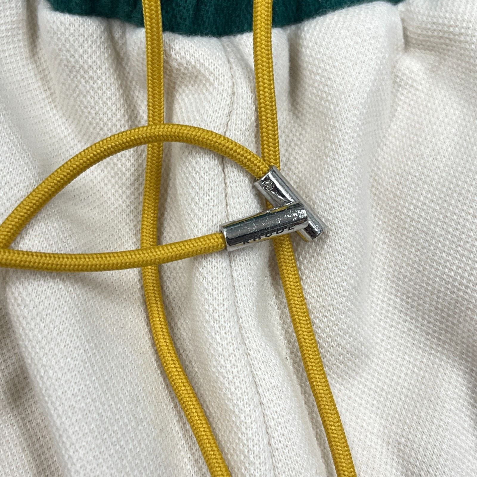 Rhude Rhude Crest Veille Track Shorts Size XL Green Yellow White Size US 30 / EU 46 - 5 Thumbnail