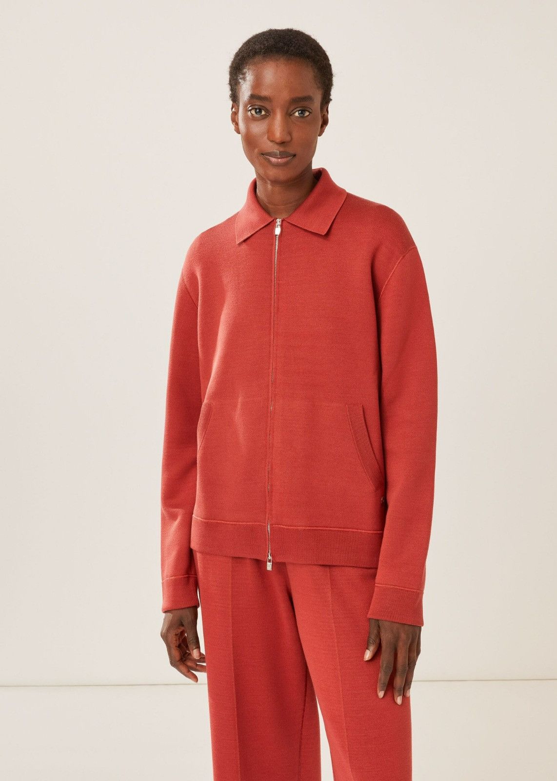 image of Loro Piana O1Srvl11E0424 Sweater In Red, Women's (Size Medium)