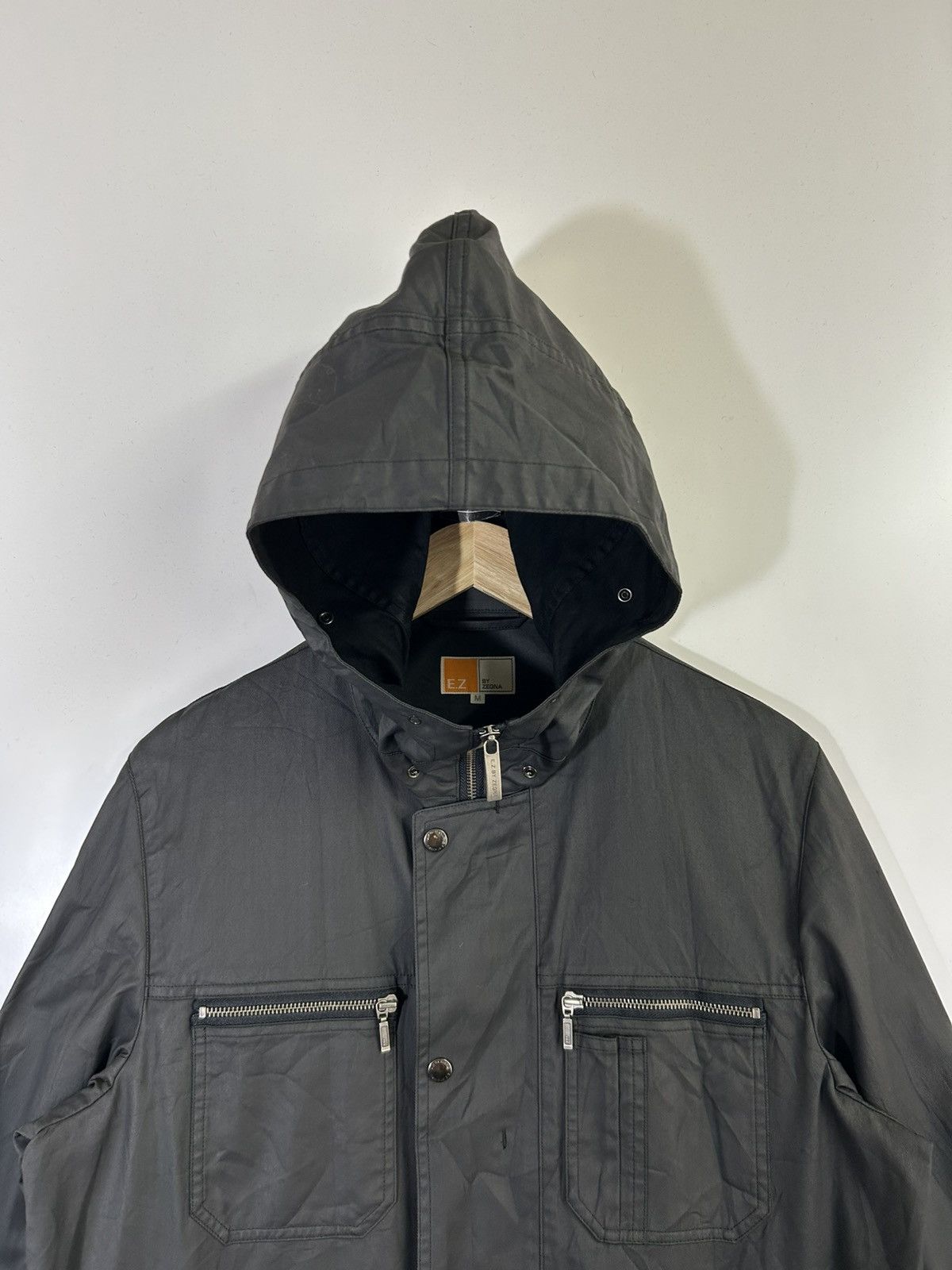 Z Zegna 🔥Zegna Hoodies Workwear Multipocket Zipper Jacket Size US M / EU 48-50 / 2 - 4 Thumbnail