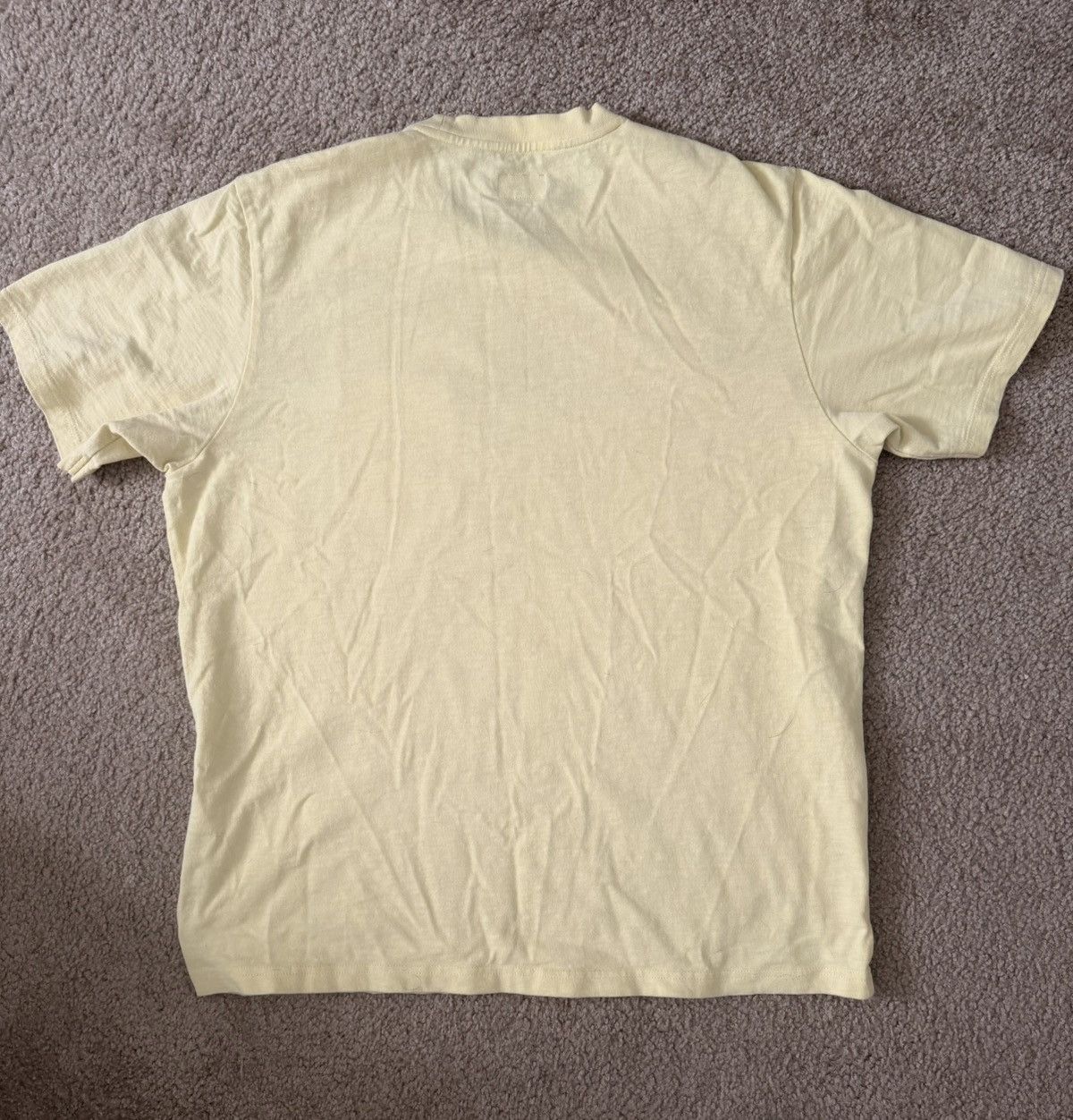 Supreme Supreme Butter Yellow Pocket T Size US XL / EU 56 / 4 - 2 Thumbnail