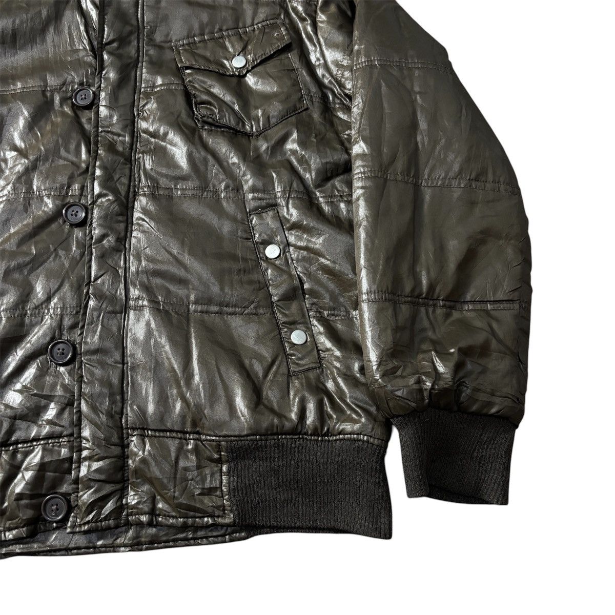 Japanese Brand 🇯🇵Hcm Homme Puffer Fur Jacket🇯🇵 Size US L / EU 52-54 / 3 - 4 Thumbnail