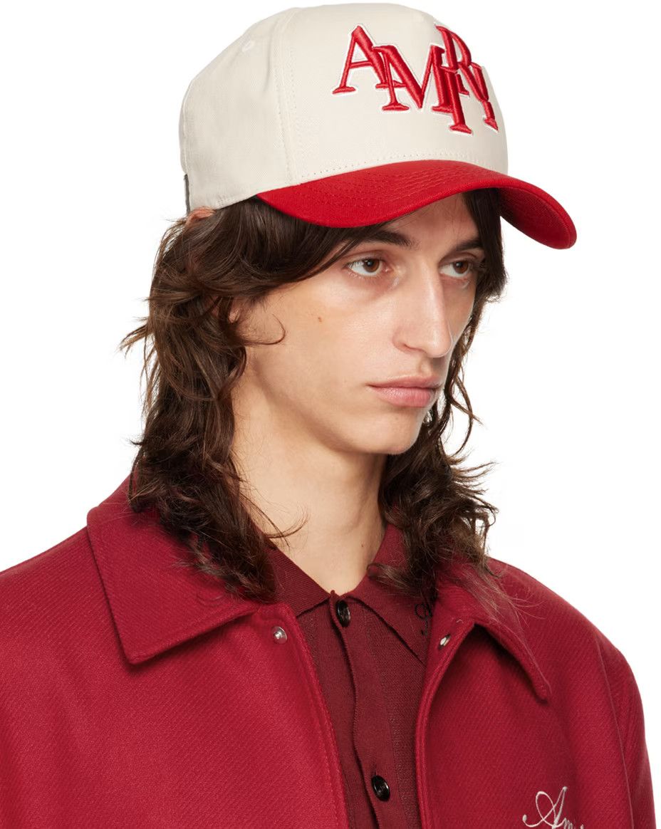 Amiri o1s1wg110525 Size: OS / Staggered Baseball Hat / Cap Size ONE SIZE - 4 Thumbnail