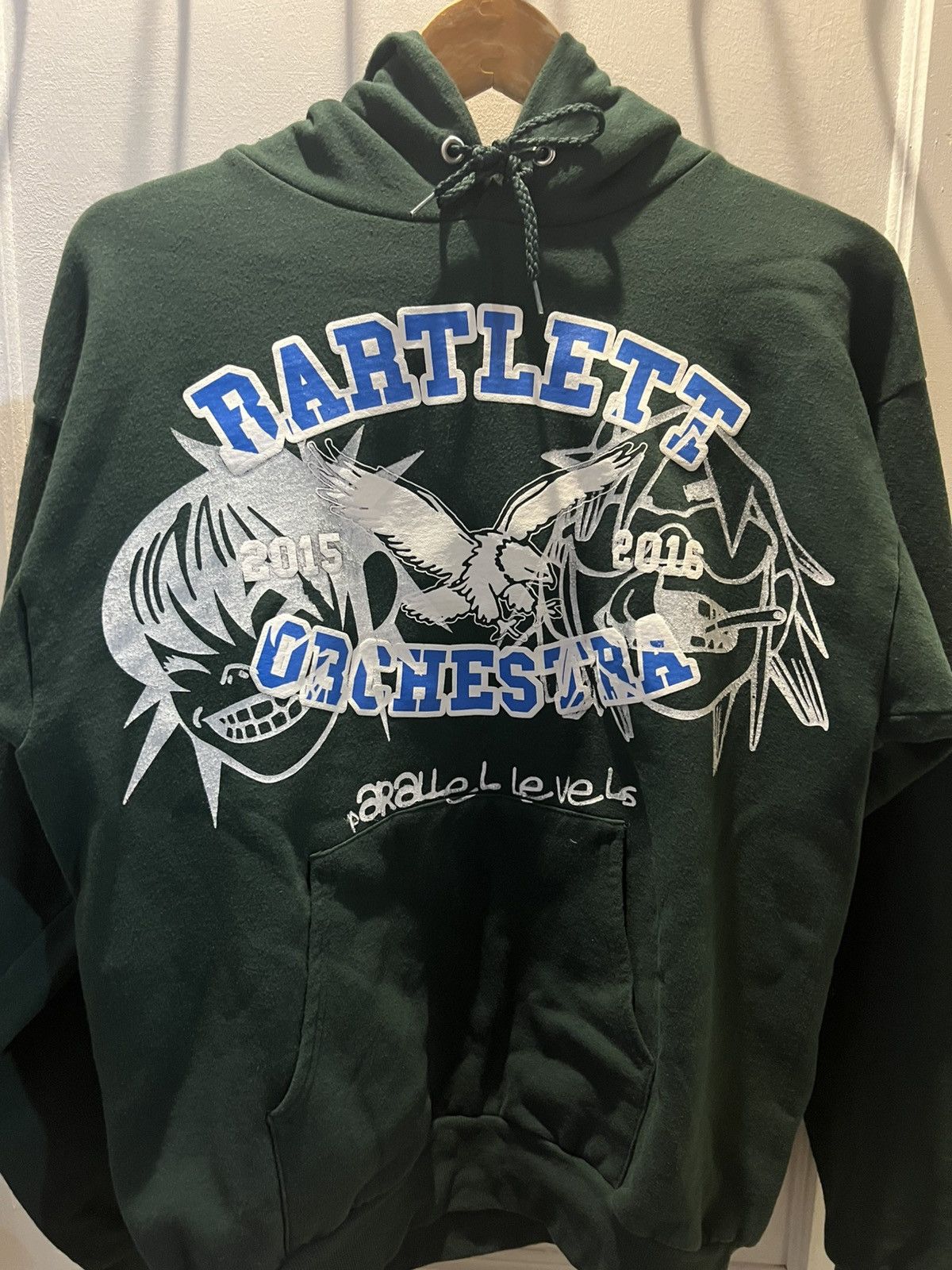 Vintage Green Gorillaz Printed Hoodie Size US M / EU 48-50 / 2 - 3 Thumbnail