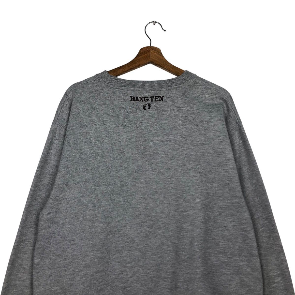 Japanese Brand × Vintage 📌Vintage Sweatshirt Hang Ten Rainbow Design Big Logo Size US L / EU 52-54 / 3 - 10 Thumbnail