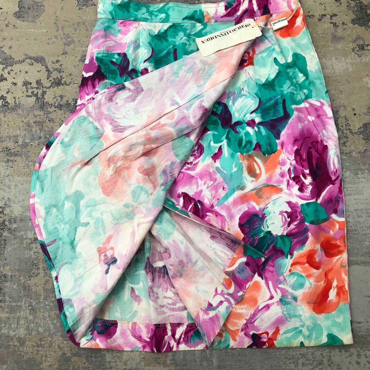 Vintage P833 NWT SERGIO D,ANDREA ART SKIRTS Size 27" / US 4 / IT 40 - 6 Thumbnail