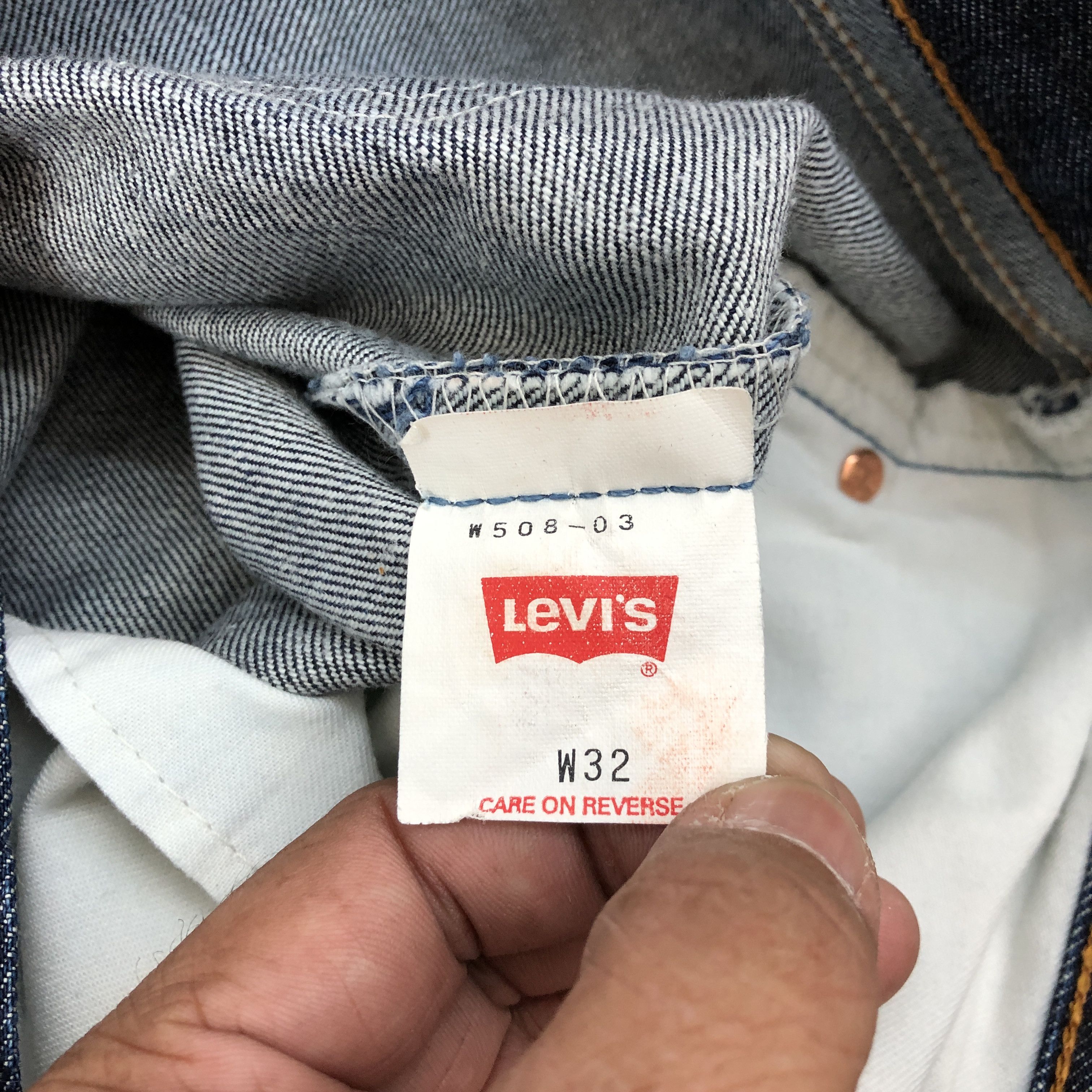 Levi's Vintage Levi's Jeans Levis Baggy Denim Dark Blue Levis Pants Size US 30 / EU 46 - 9 Thumbnail
