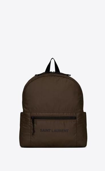 Saint Laurent Paris nuxx backpack in nylon Size ONE SIZE - 1 Thumbnail