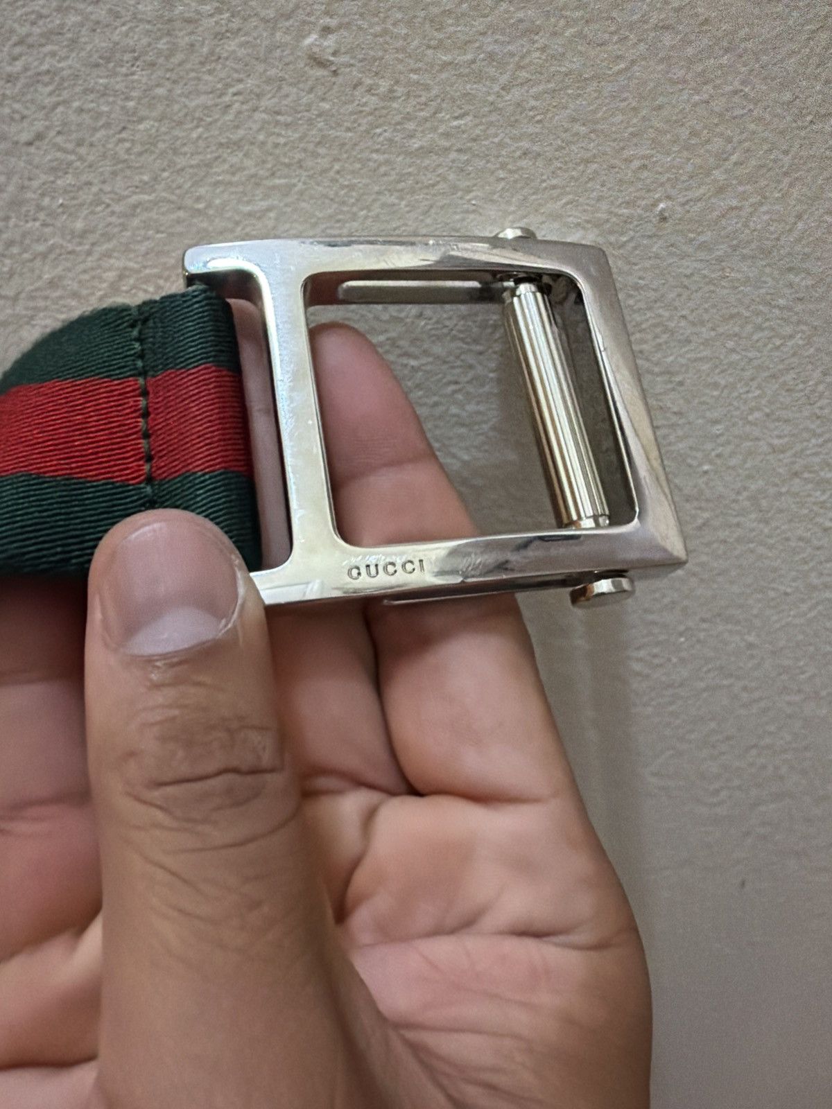 Gucci Gucci Canvas Belt Size 34 - 3 Thumbnail